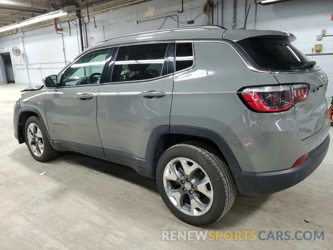2 Photograph of a damaged car 3C4NJDCB8MT524030 JEEP COMPASS 2021