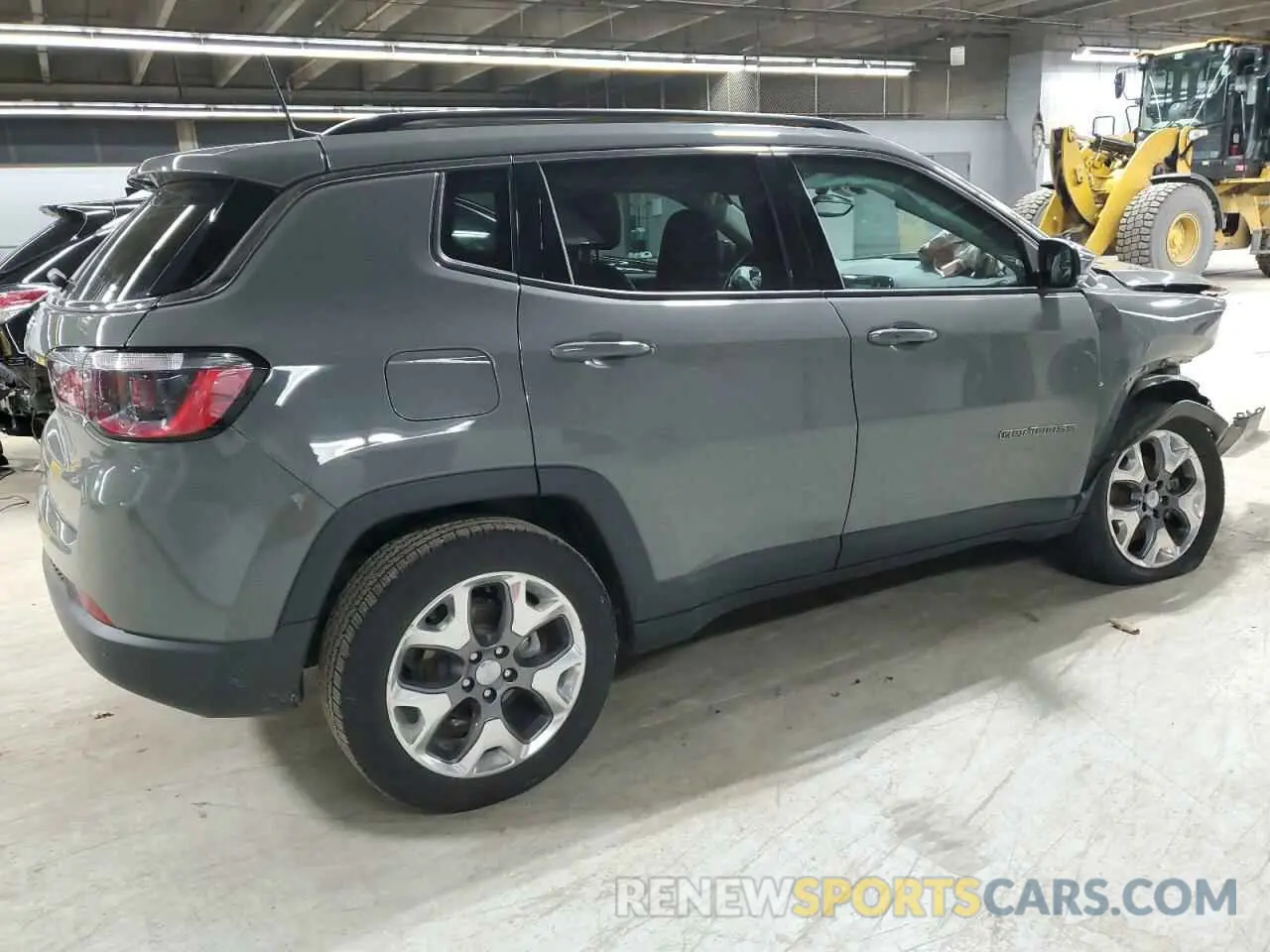 3 Photograph of a damaged car 3C4NJDCB8MT524030 JEEP COMPASS 2021