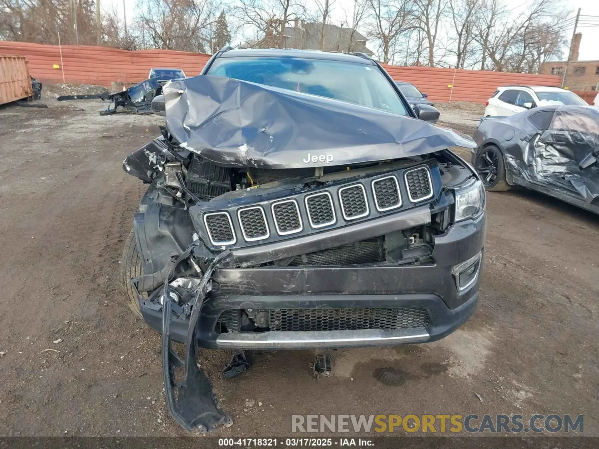 12 Photograph of a damaged car 3C4NJDCB8MT524299 JEEP COMPASS 2021