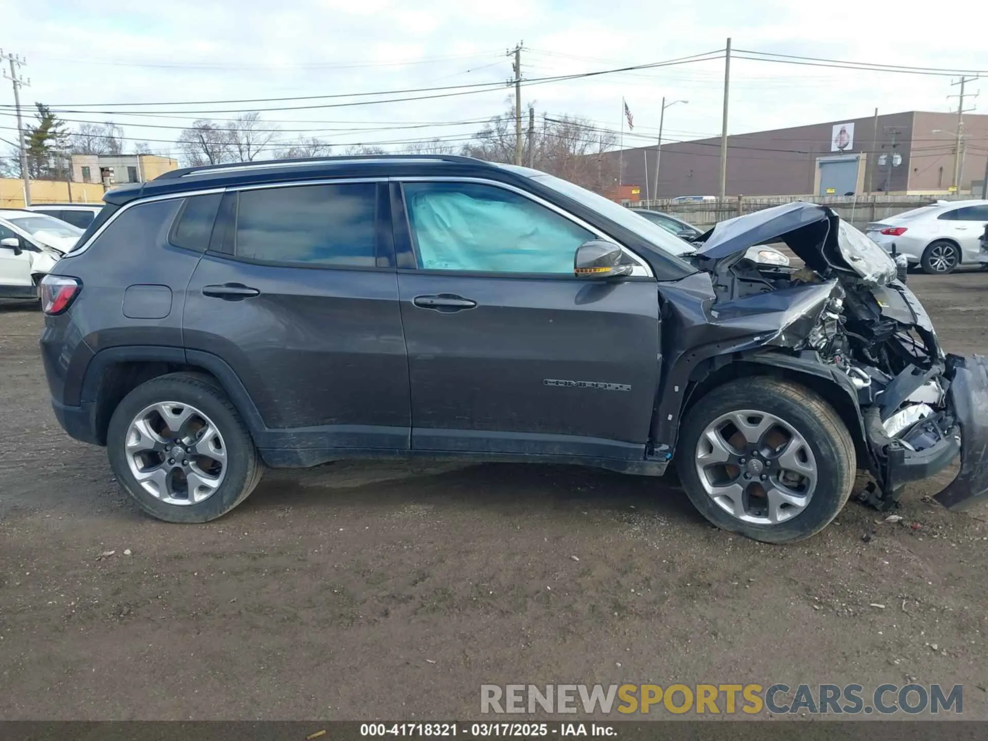 13 Photograph of a damaged car 3C4NJDCB8MT524299 JEEP COMPASS 2021