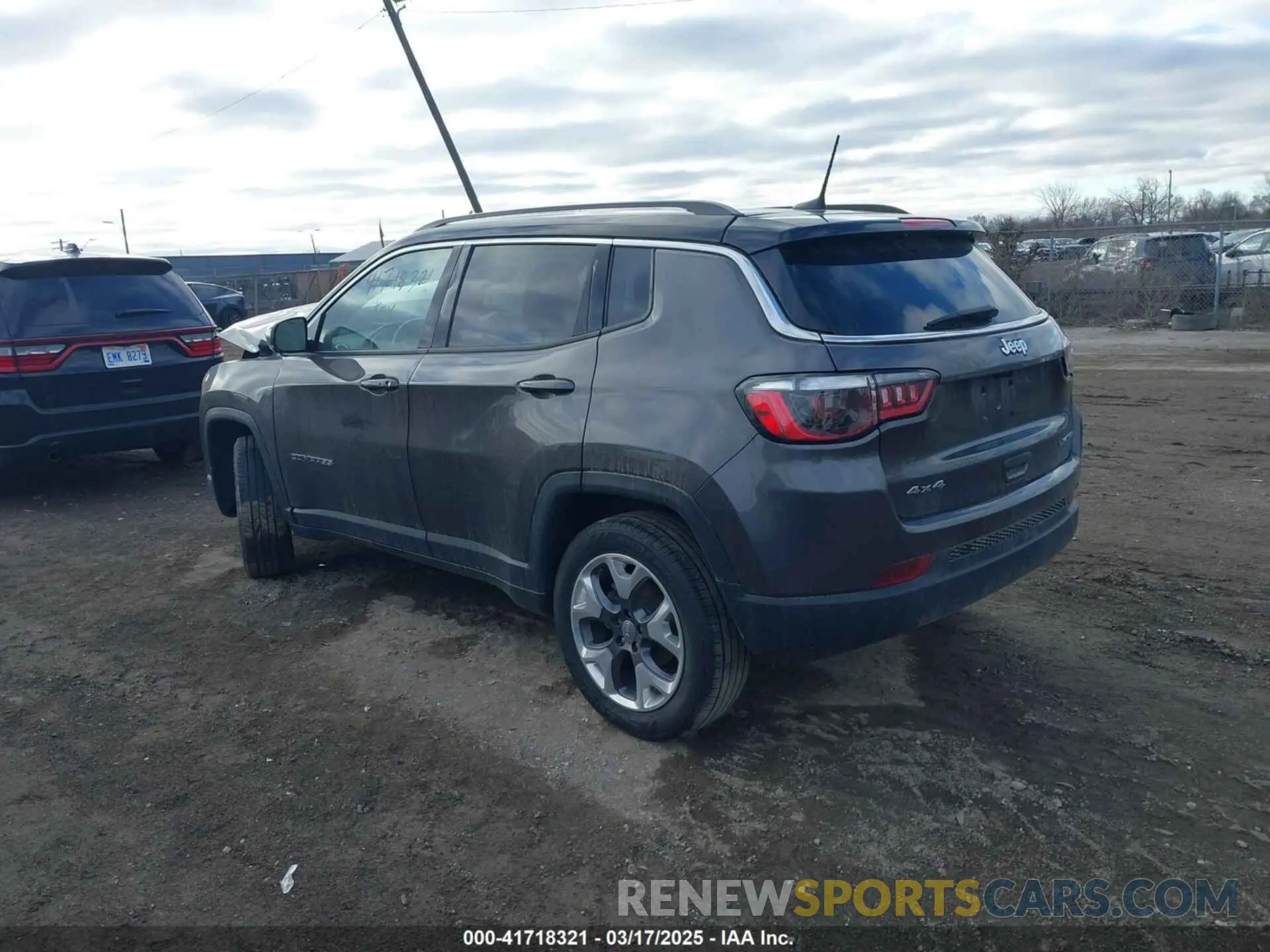 3 Photograph of a damaged car 3C4NJDCB8MT524299 JEEP COMPASS 2021