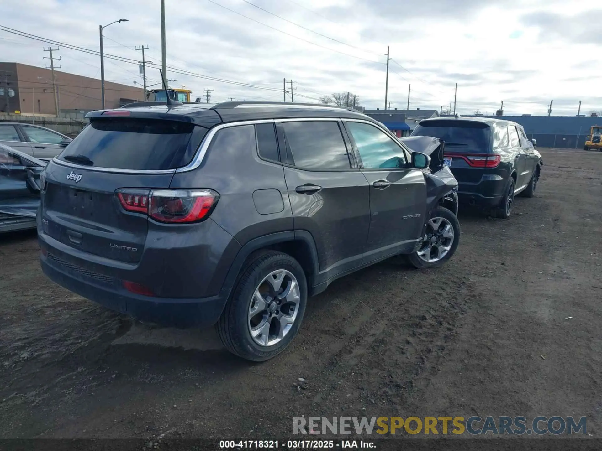 4 Photograph of a damaged car 3C4NJDCB8MT524299 JEEP COMPASS 2021