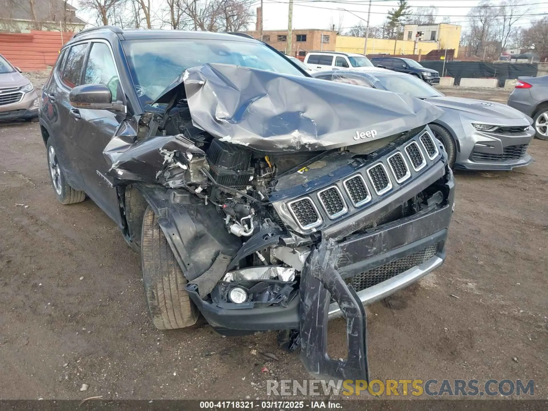 6 Photograph of a damaged car 3C4NJDCB8MT524299 JEEP COMPASS 2021
