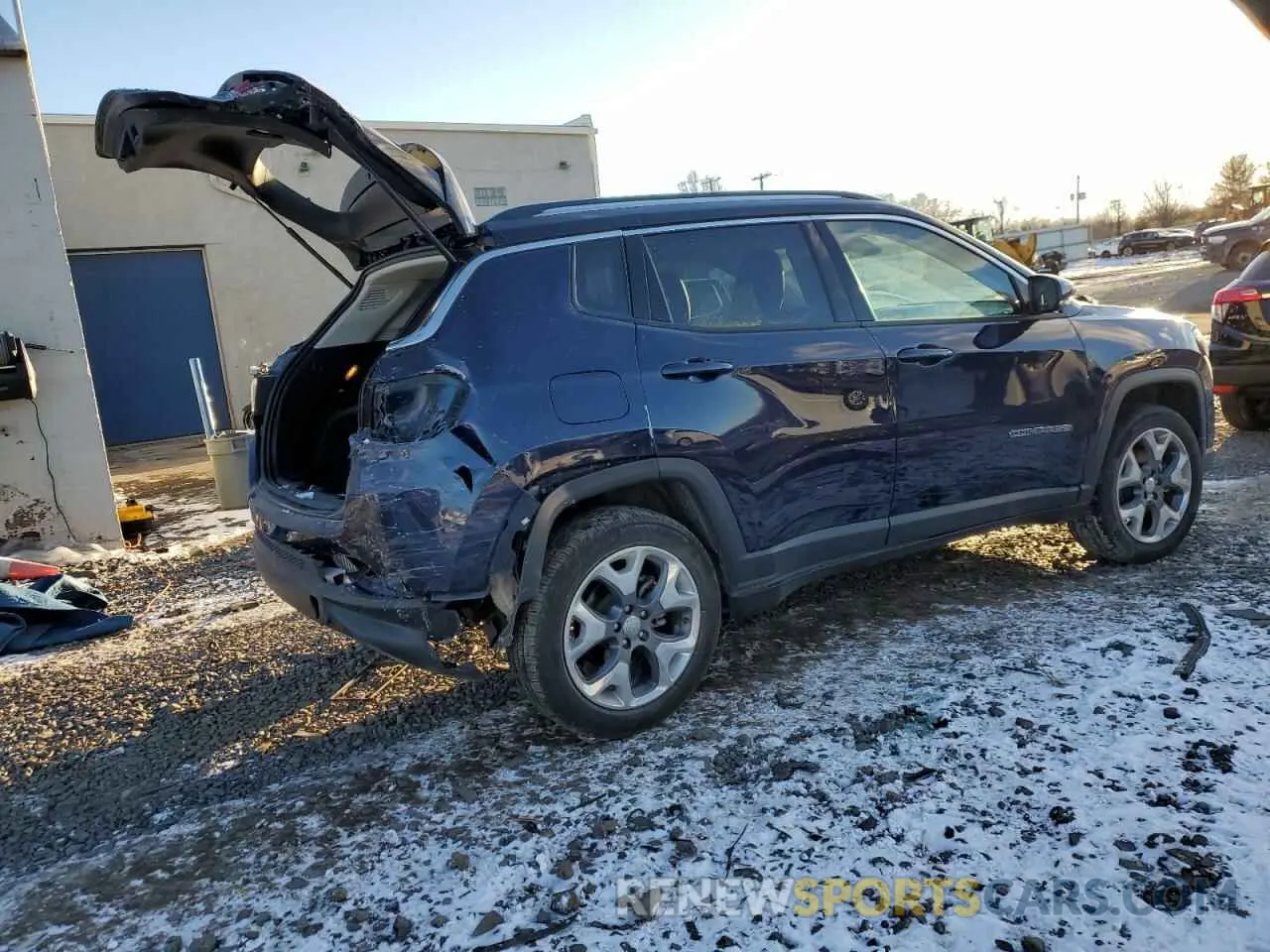 3 Photograph of a damaged car 3C4NJDCB8MT530975 JEEP COMPASS 2021
