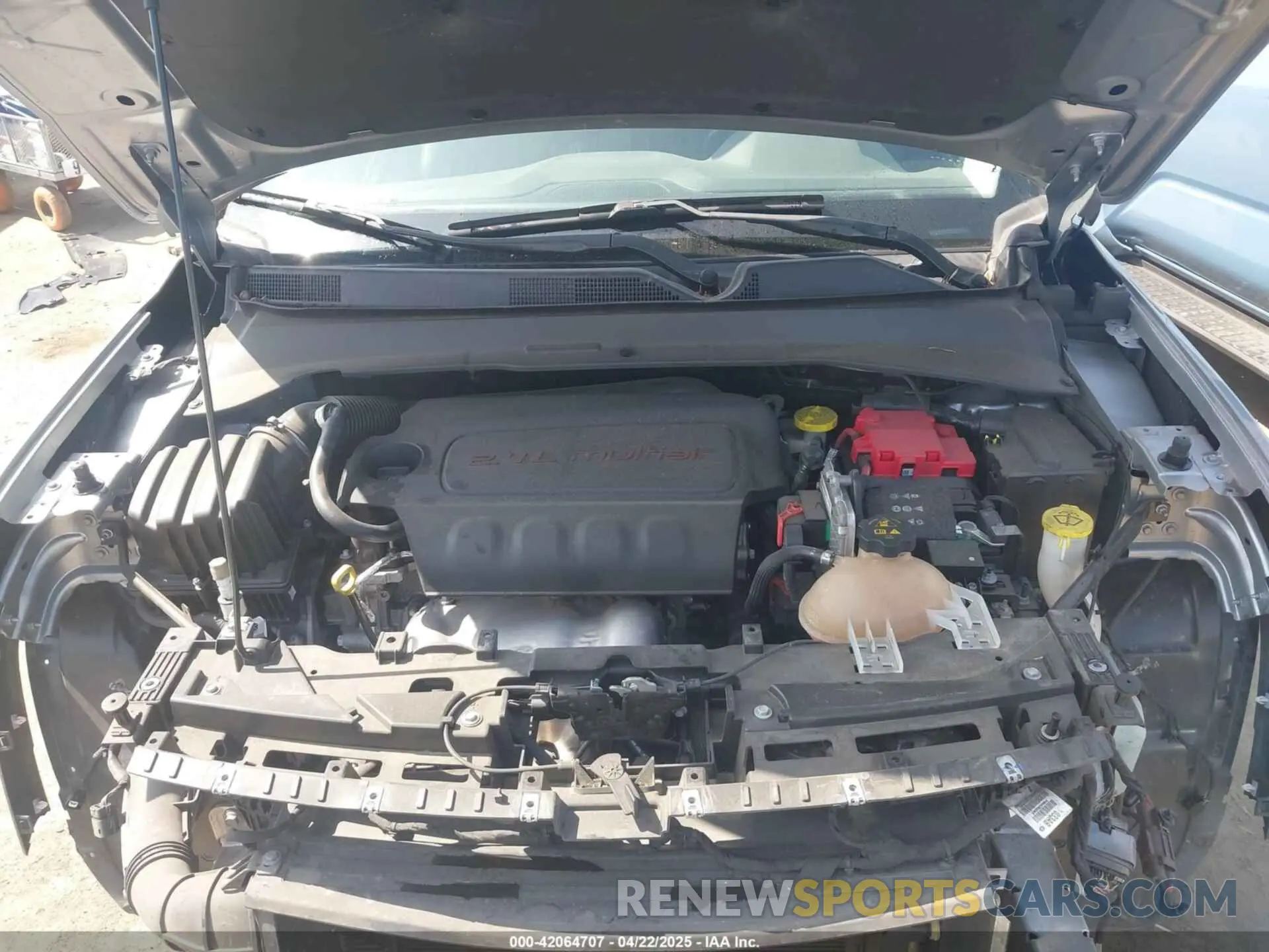 10 Photograph of a damaged car 3C4NJDCB8MT595535 JEEP COMPASS 2021