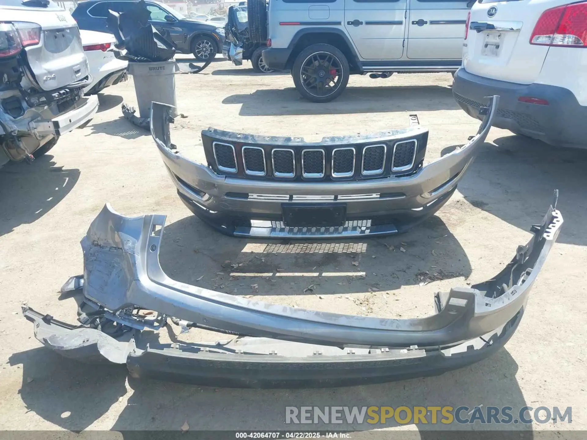 12 Photograph of a damaged car 3C4NJDCB8MT595535 JEEP COMPASS 2021