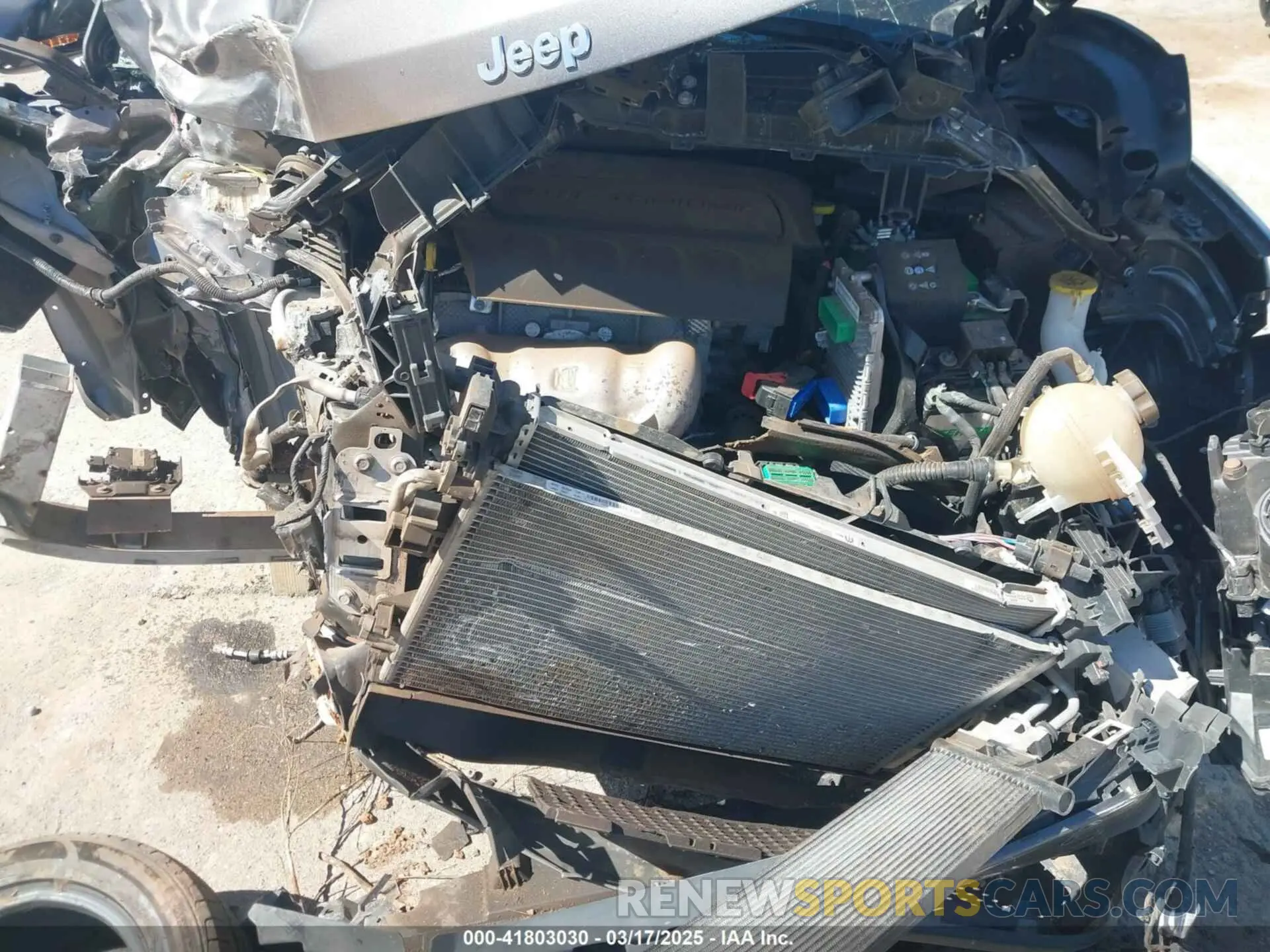 10 Photograph of a damaged car 3C4NJDCB8MT601544 JEEP COMPASS 2021