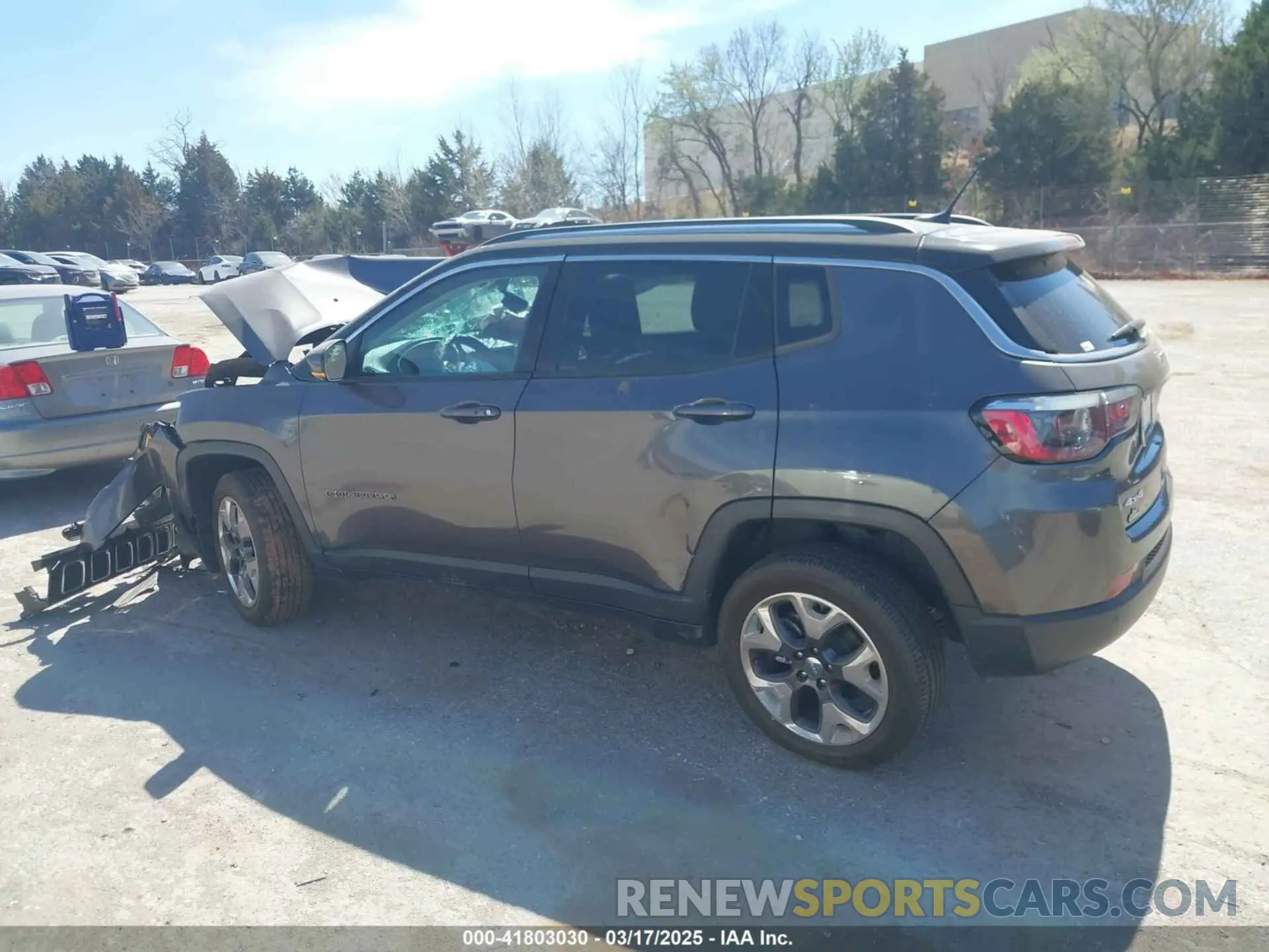 15 Photograph of a damaged car 3C4NJDCB8MT601544 JEEP COMPASS 2021
