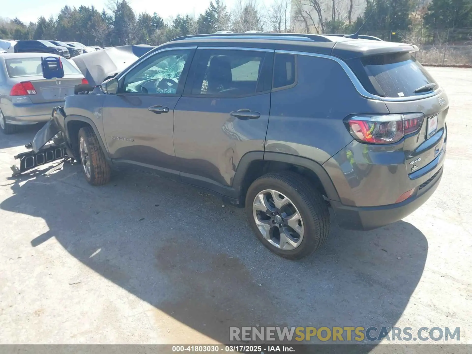 3 Photograph of a damaged car 3C4NJDCB8MT601544 JEEP COMPASS 2021