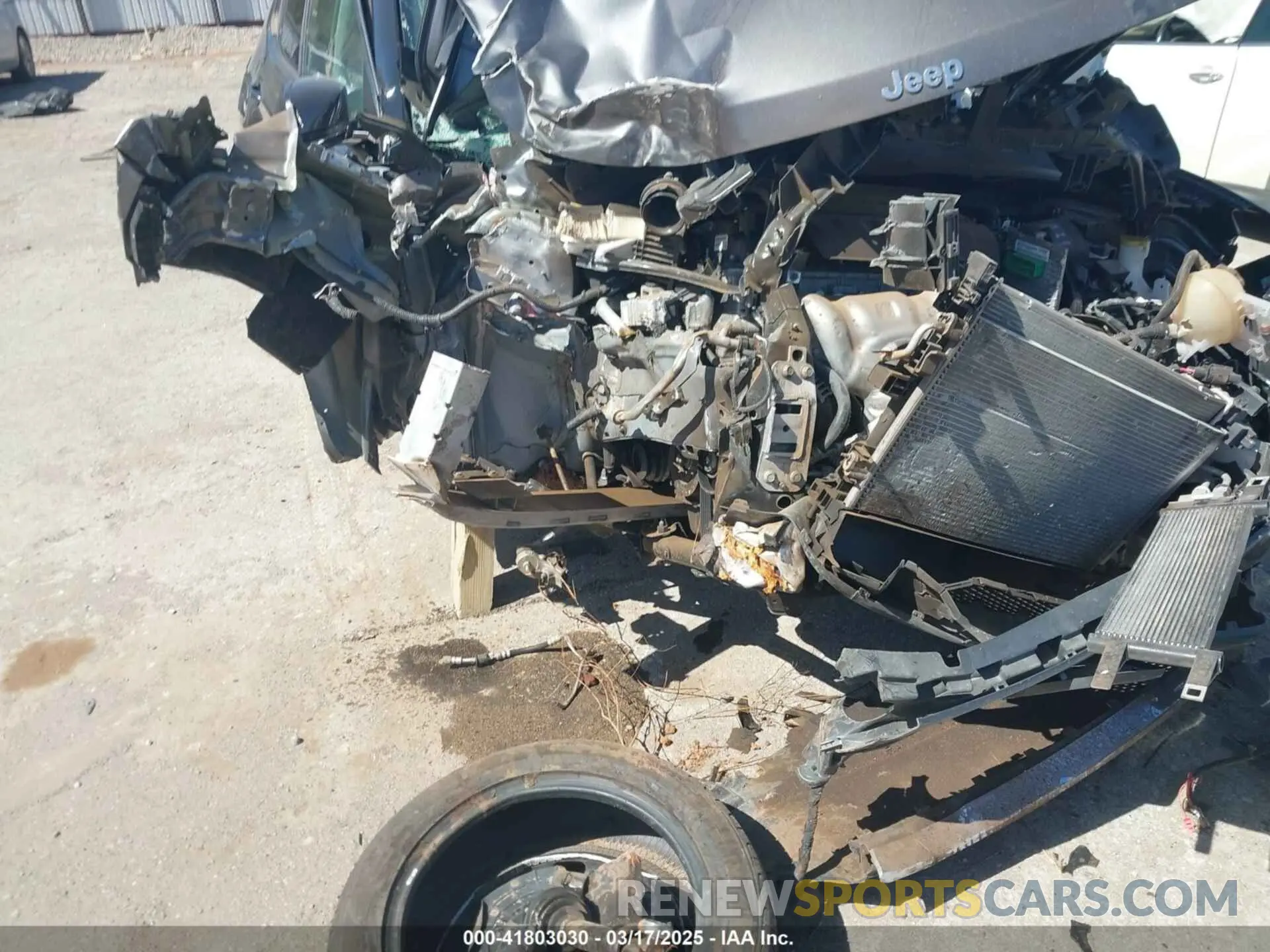 6 Photograph of a damaged car 3C4NJDCB8MT601544 JEEP COMPASS 2021