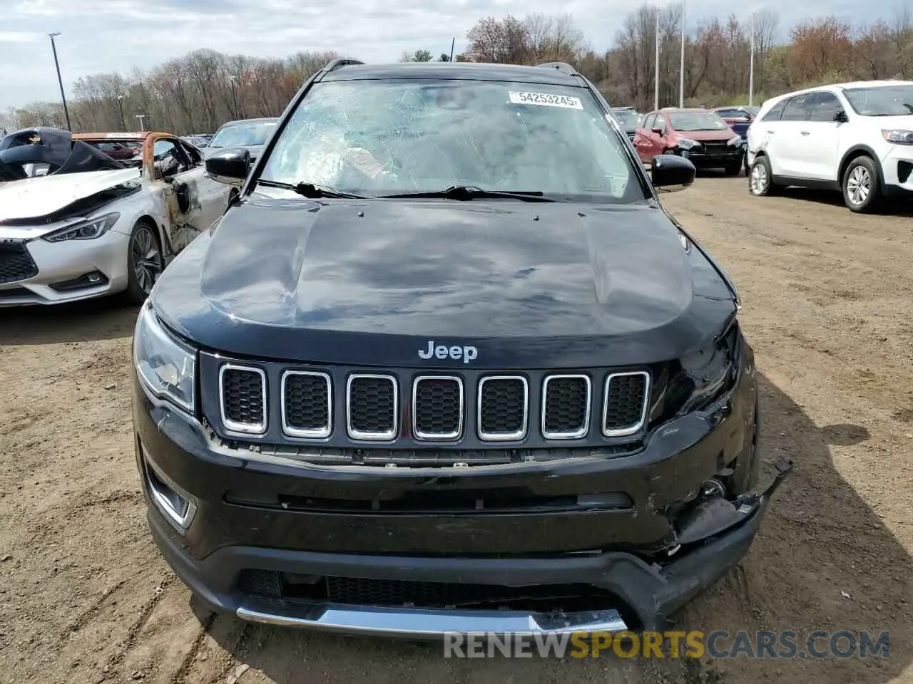 5 Photograph of a damaged car 3C4NJDCB9MT513196 JEEP COMPASS 2021