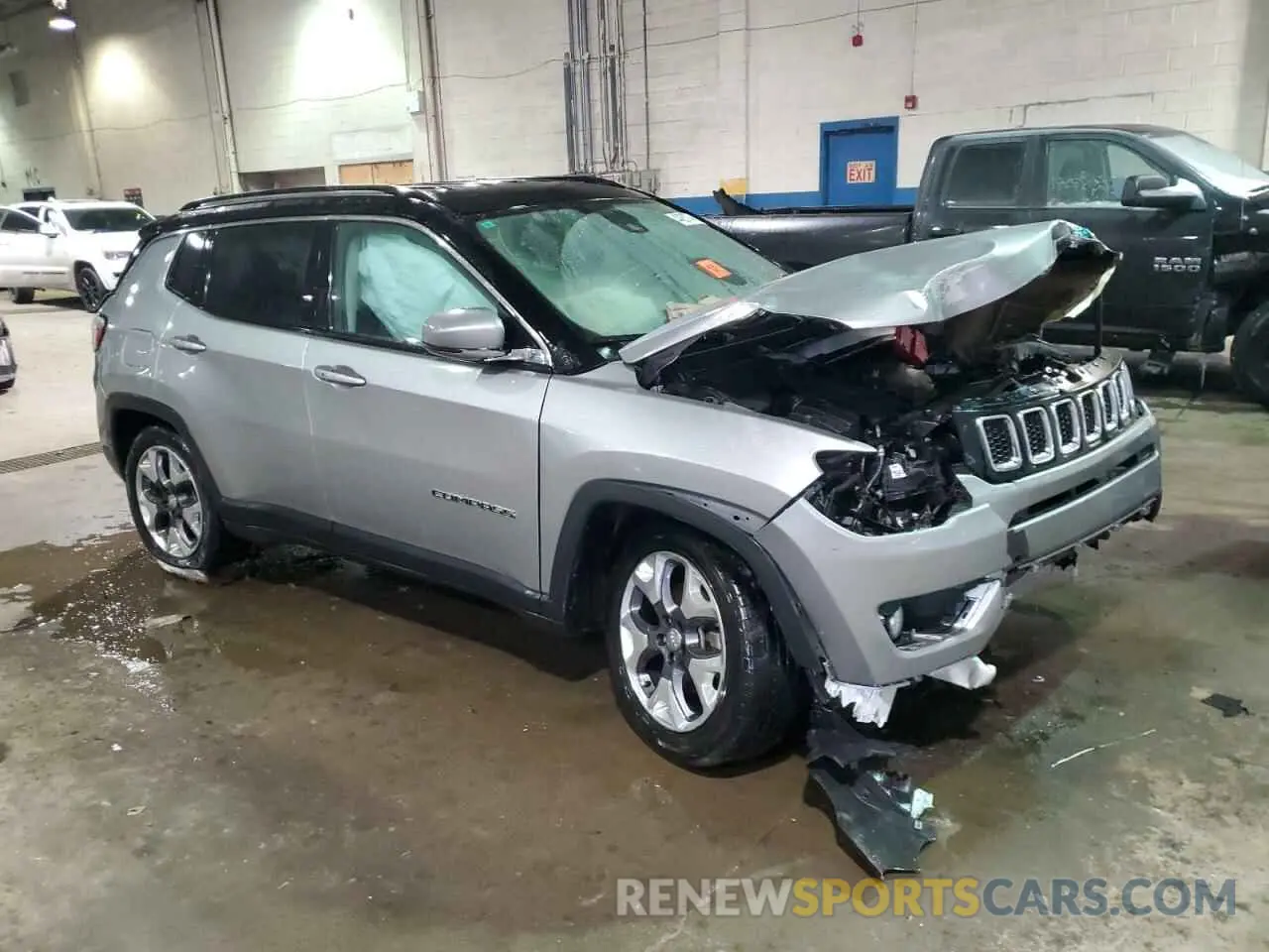 4 Photograph of a damaged car 3C4NJDCB9MT515806 JEEP COMPASS 2021