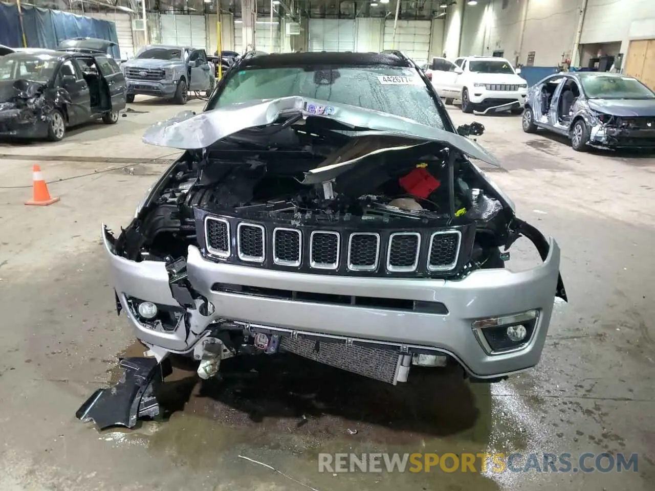 5 Photograph of a damaged car 3C4NJDCB9MT515806 JEEP COMPASS 2021