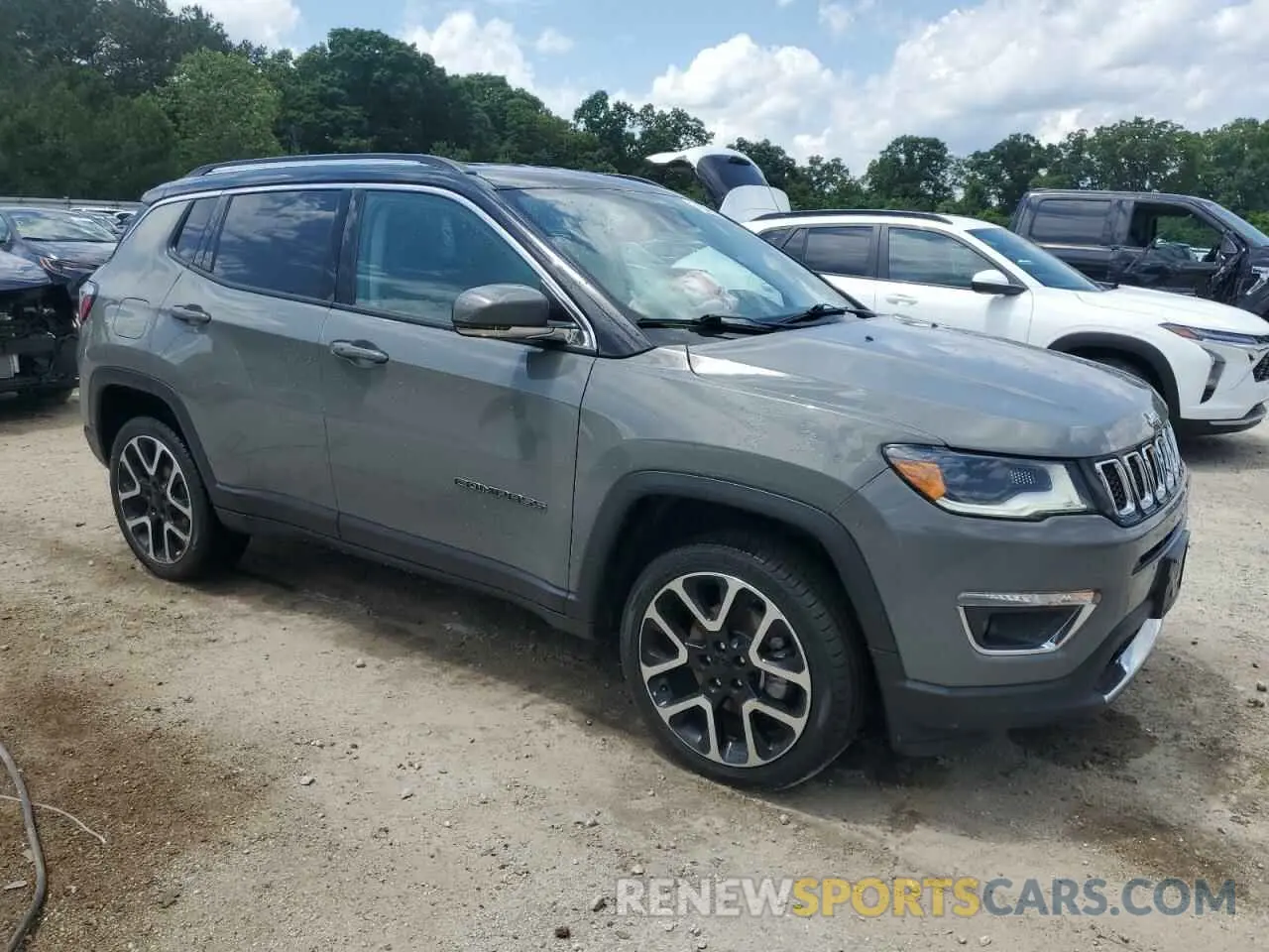 4 Photograph of a damaged car 3C4NJDCB9MT599478 JEEP COMPASS 2021