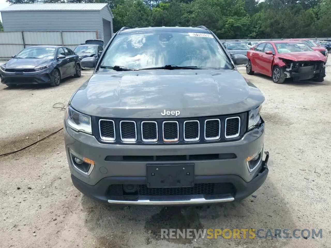 5 Photograph of a damaged car 3C4NJDCB9MT599478 JEEP COMPASS 2021