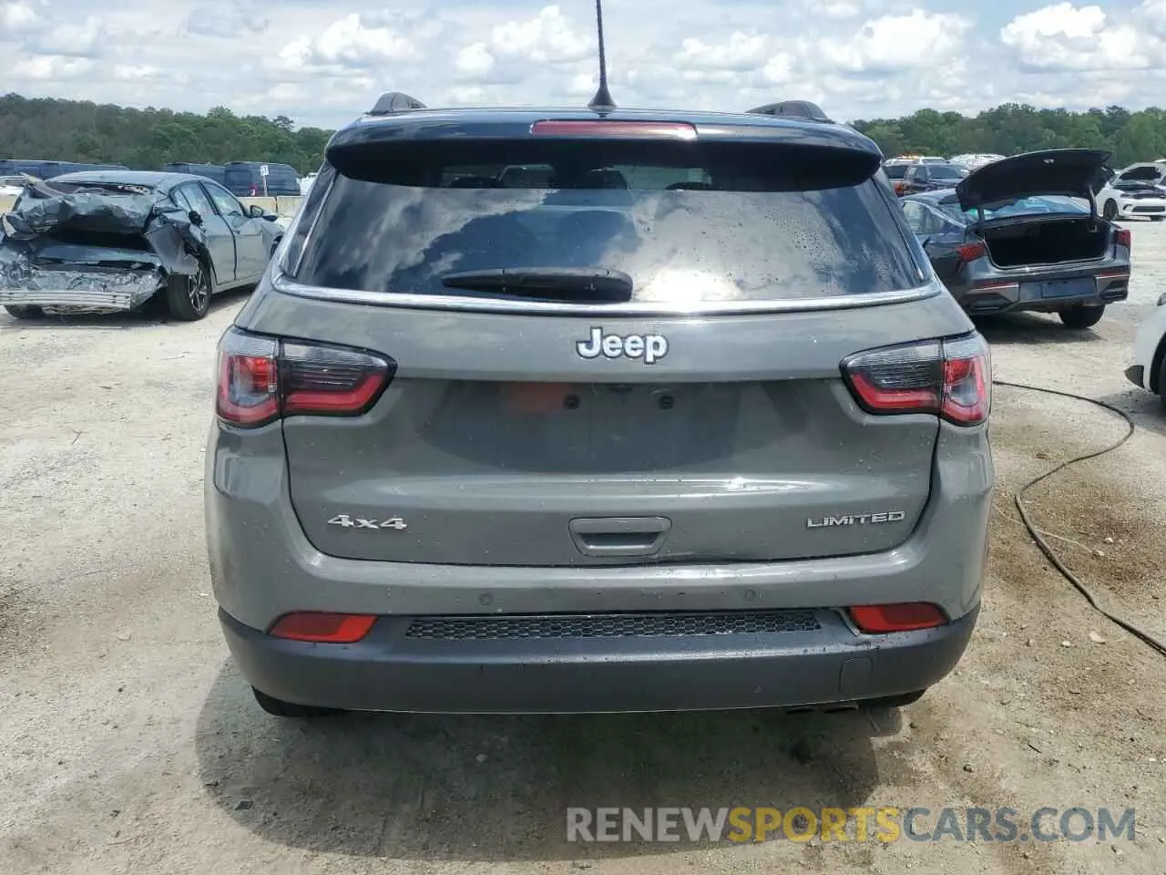 6 Photograph of a damaged car 3C4NJDCB9MT599478 JEEP COMPASS 2021