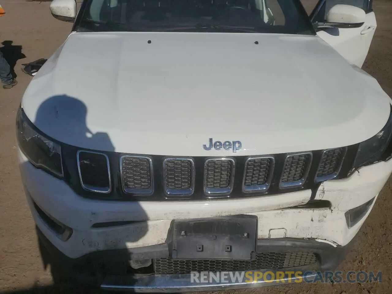12 Photograph of a damaged car 3C4NJDCBXMT506130 JEEP COMPASS 2021