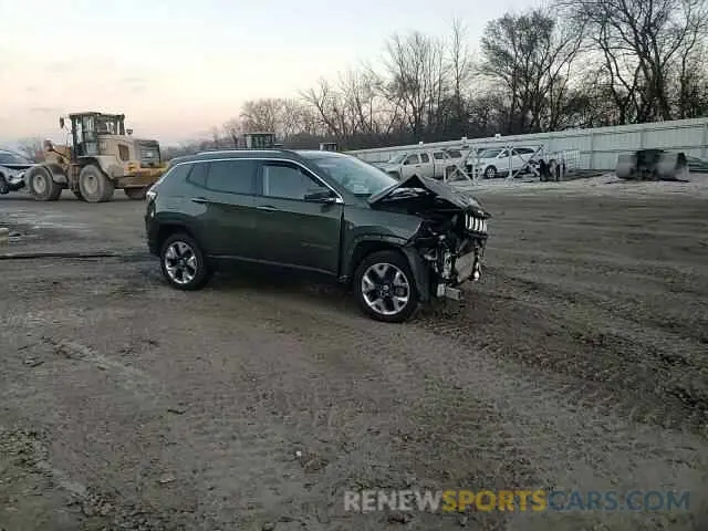 15 Photograph of a damaged car 3C4NJDCBXMT527379 JEEP COMPASS 2021