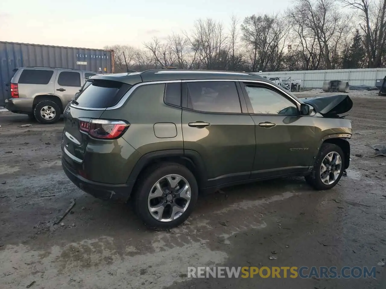 3 Photograph of a damaged car 3C4NJDCBXMT527379 JEEP COMPASS 2021