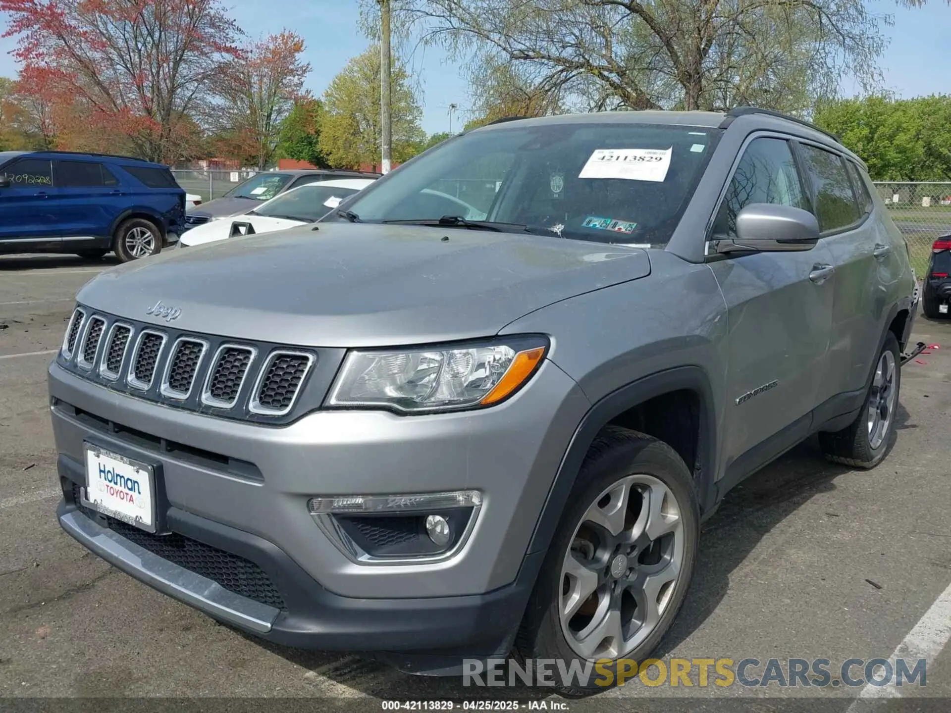 2 Photograph of a damaged car 3C4NJDCBXMT528015 JEEP COMPASS 2021