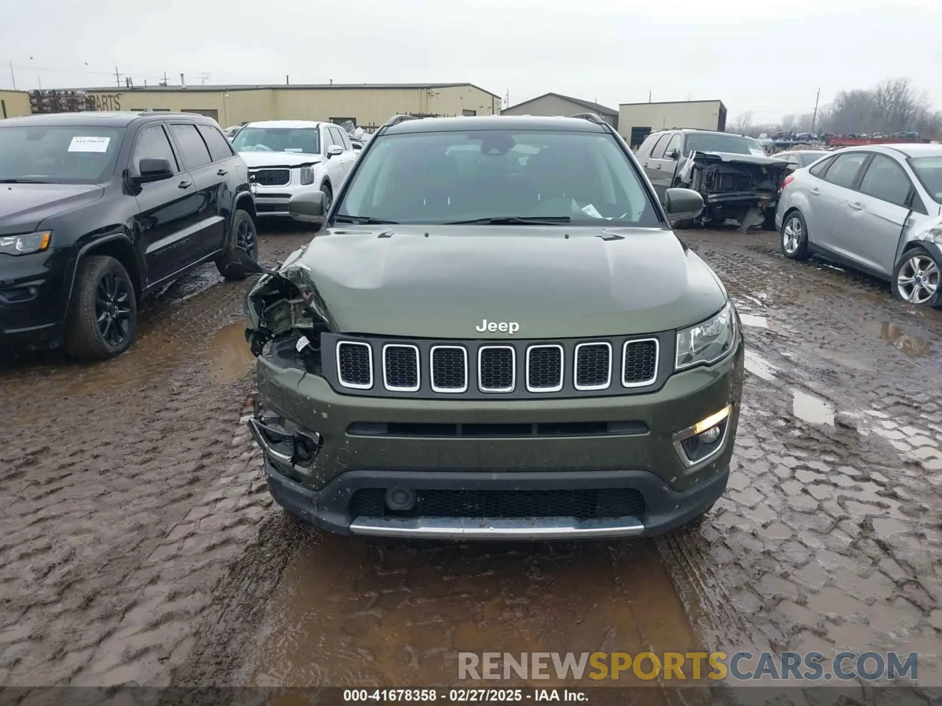 12 Photograph of a damaged car 3C4NJDCBXMT533649 JEEP COMPASS 2021