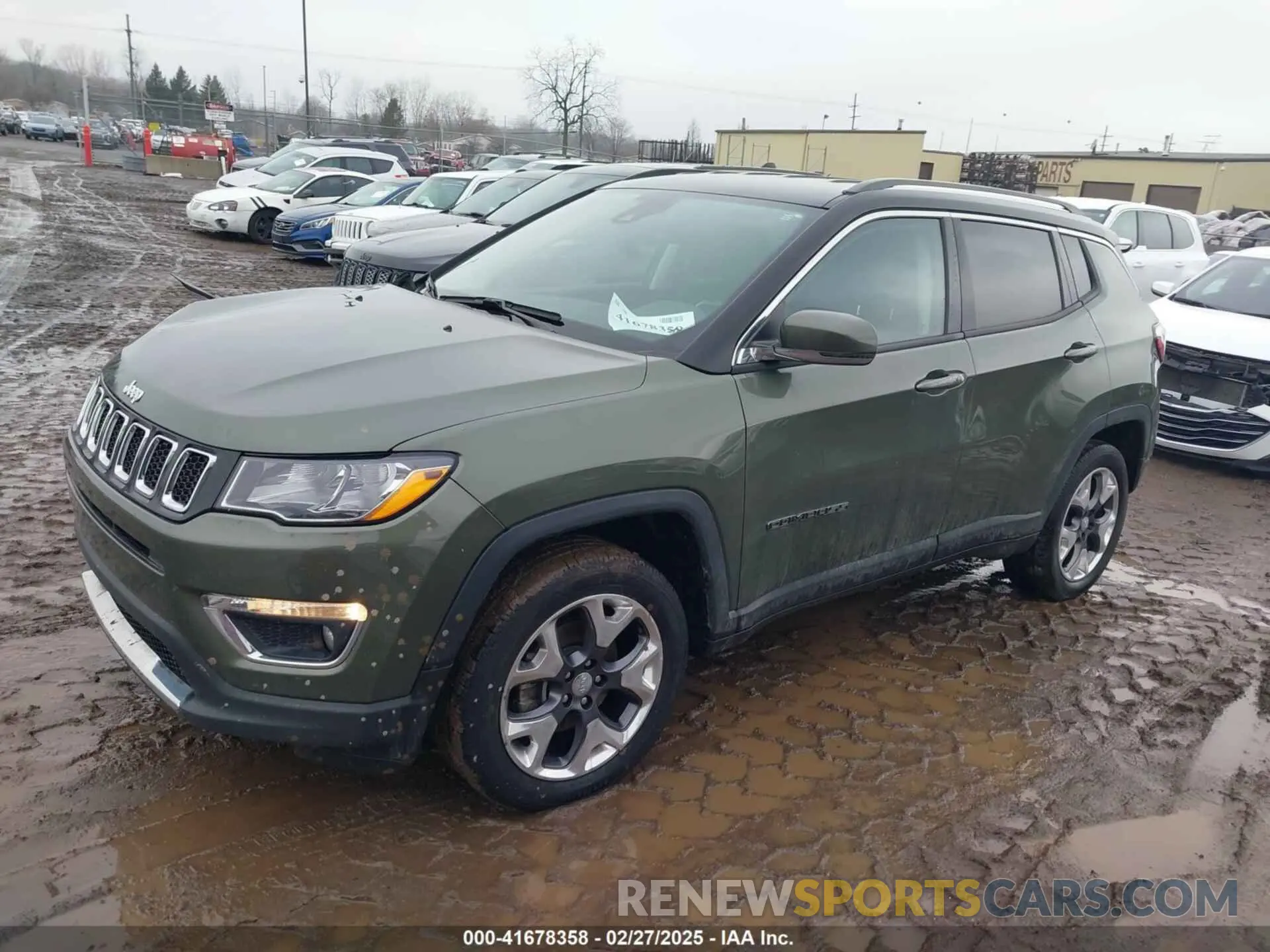 2 Photograph of a damaged car 3C4NJDCBXMT533649 JEEP COMPASS 2021