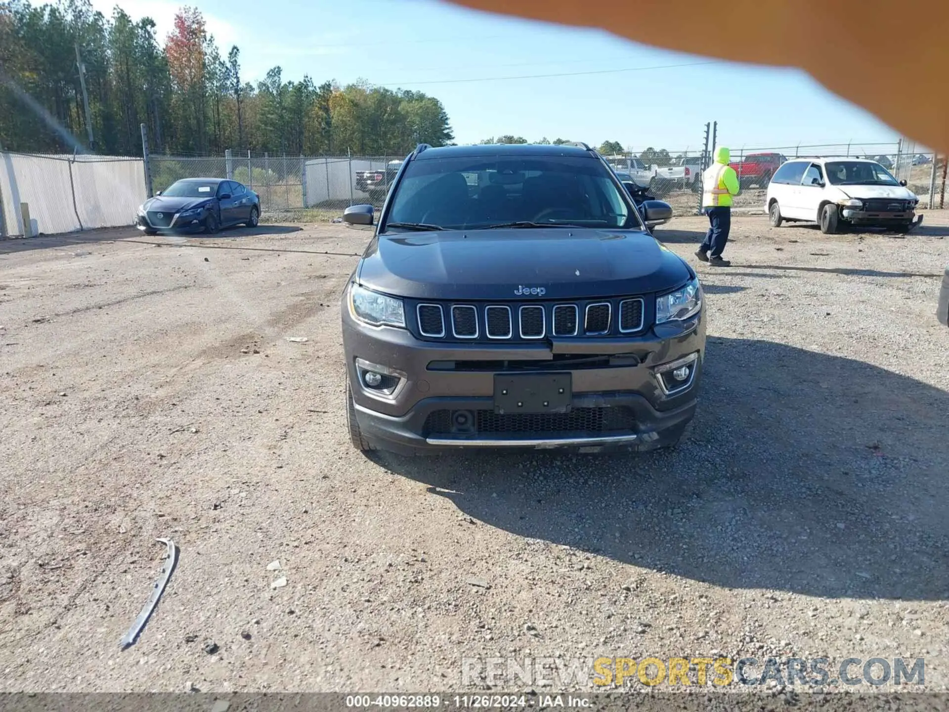 12 Photograph of a damaged car 3C4NJDCBXMT539726 JEEP COMPASS 2021