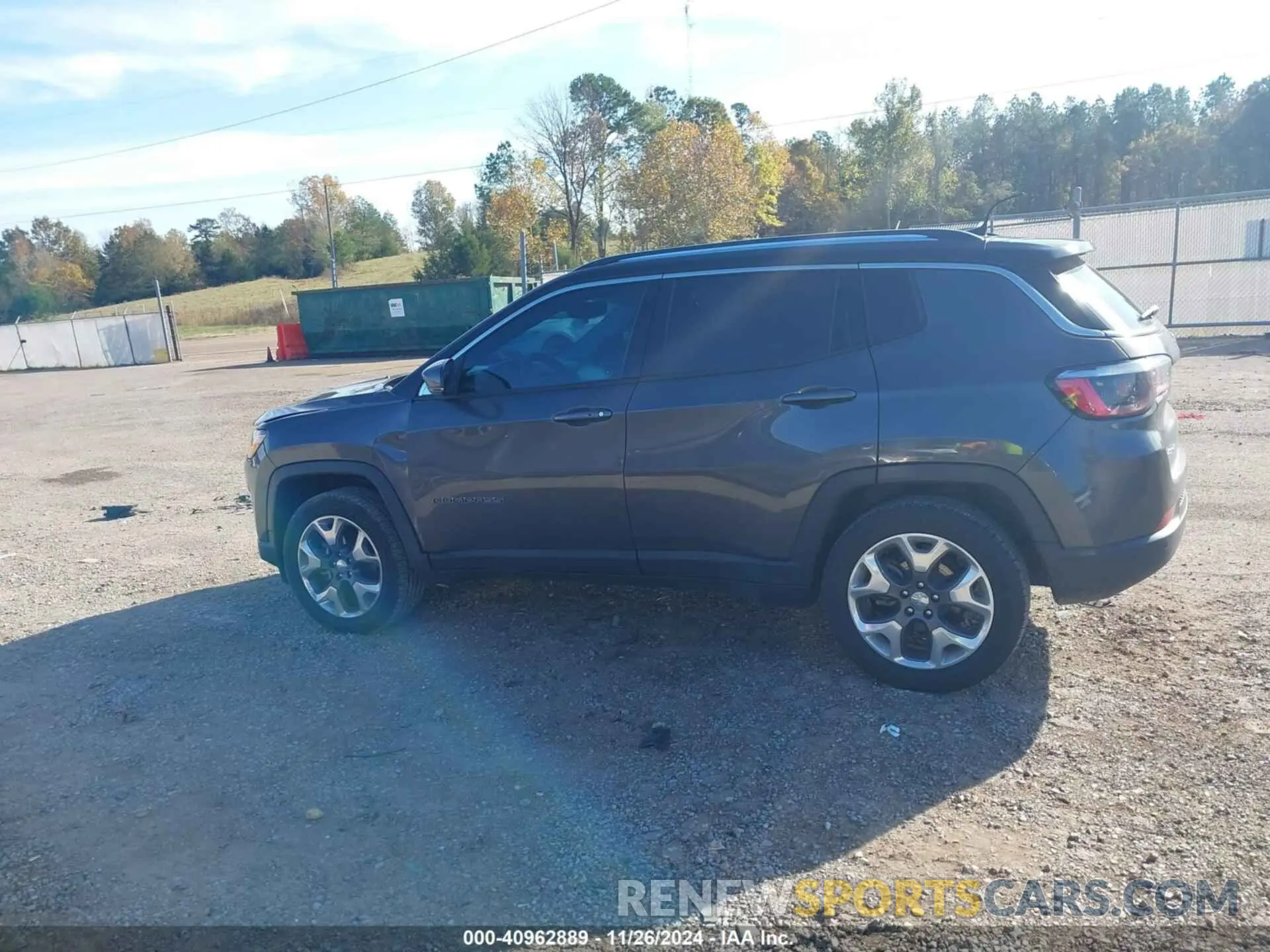 14 Photograph of a damaged car 3C4NJDCBXMT539726 JEEP COMPASS 2021