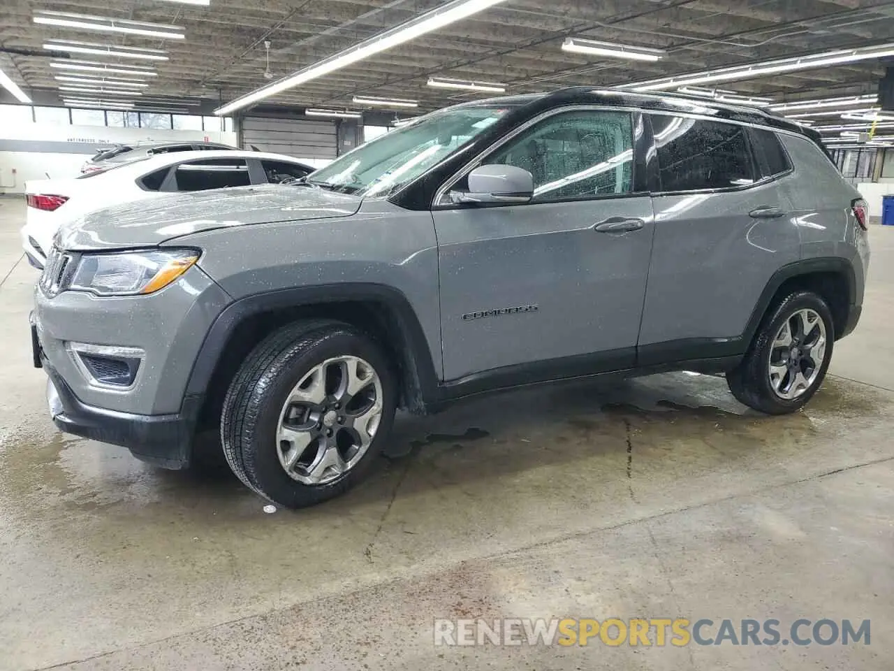 1 Photograph of a damaged car 3C4NJDCBXMT579353 JEEP COMPASS 2021