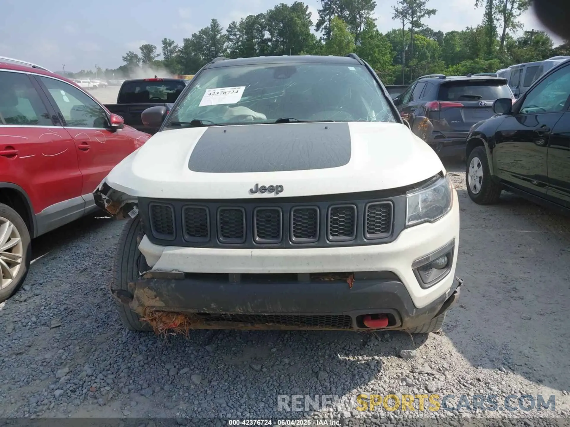 12 Photograph of a damaged car 3C4NJDDB0MT512050 JEEP COMPASS 2021