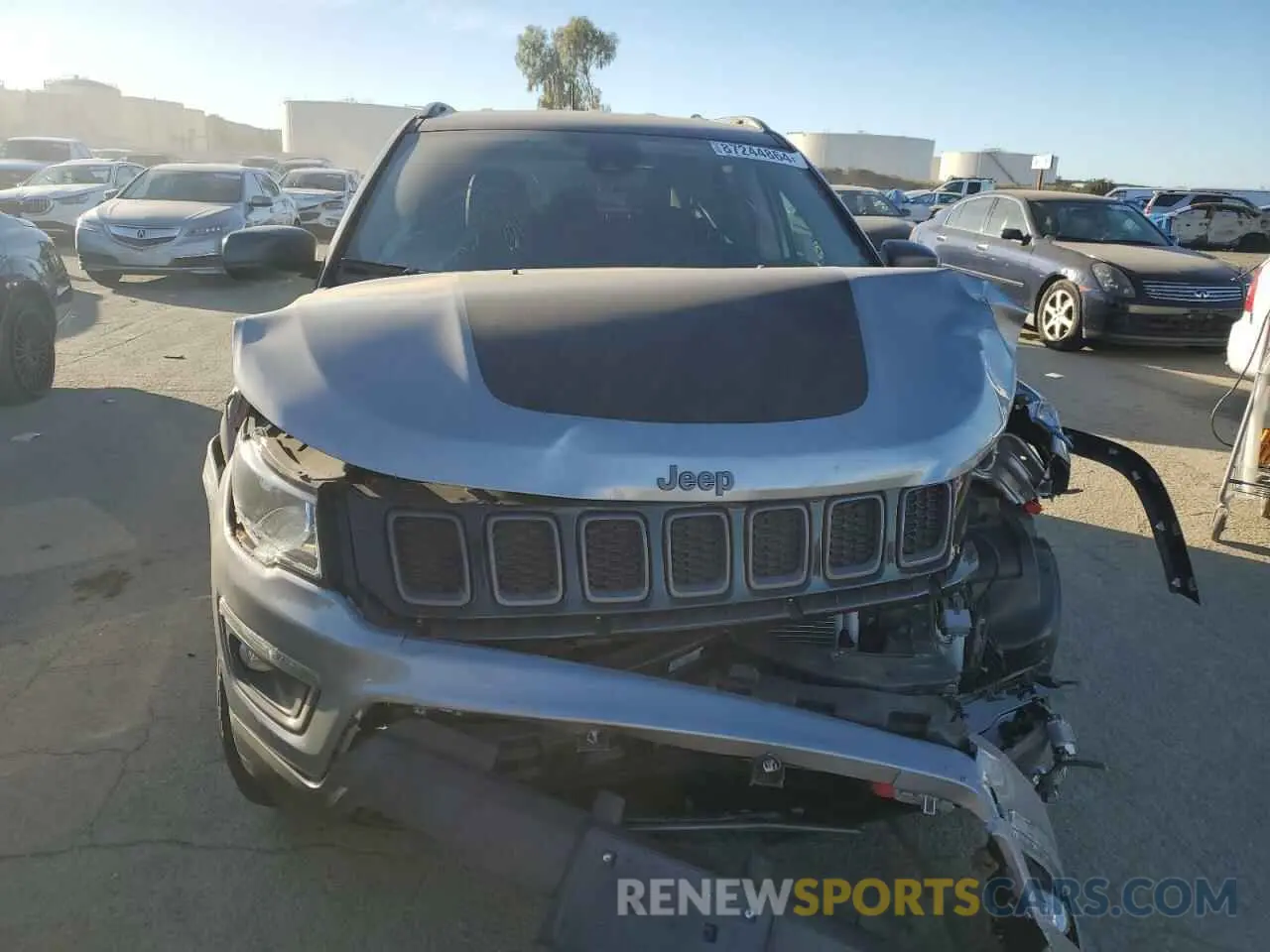 5 Photograph of a damaged car 3C4NJDDB0MT571759 JEEP COMPASS 2021