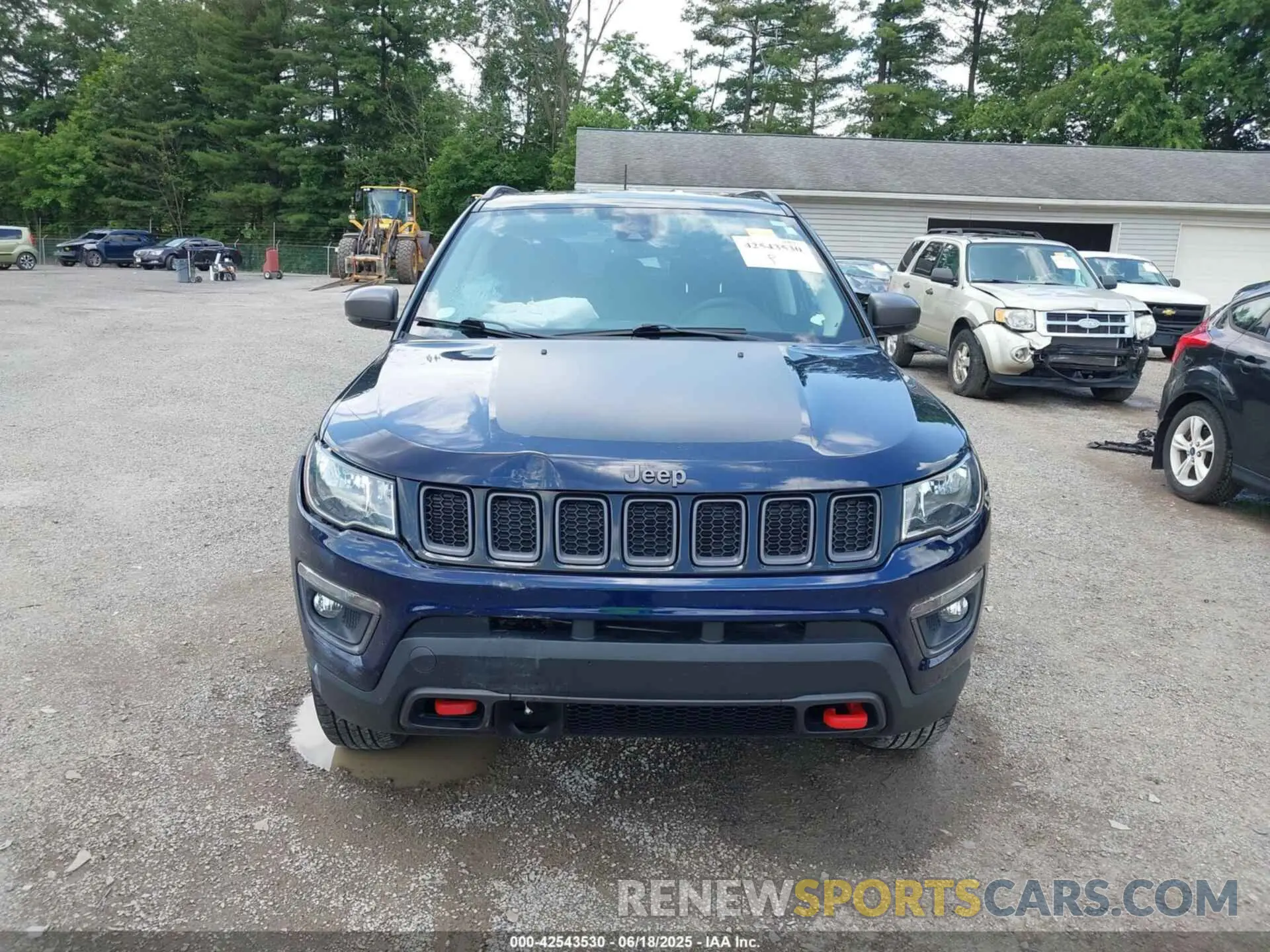 12 Photograph of a damaged car 3C4NJDDB0MT590442 JEEP COMPASS 2021