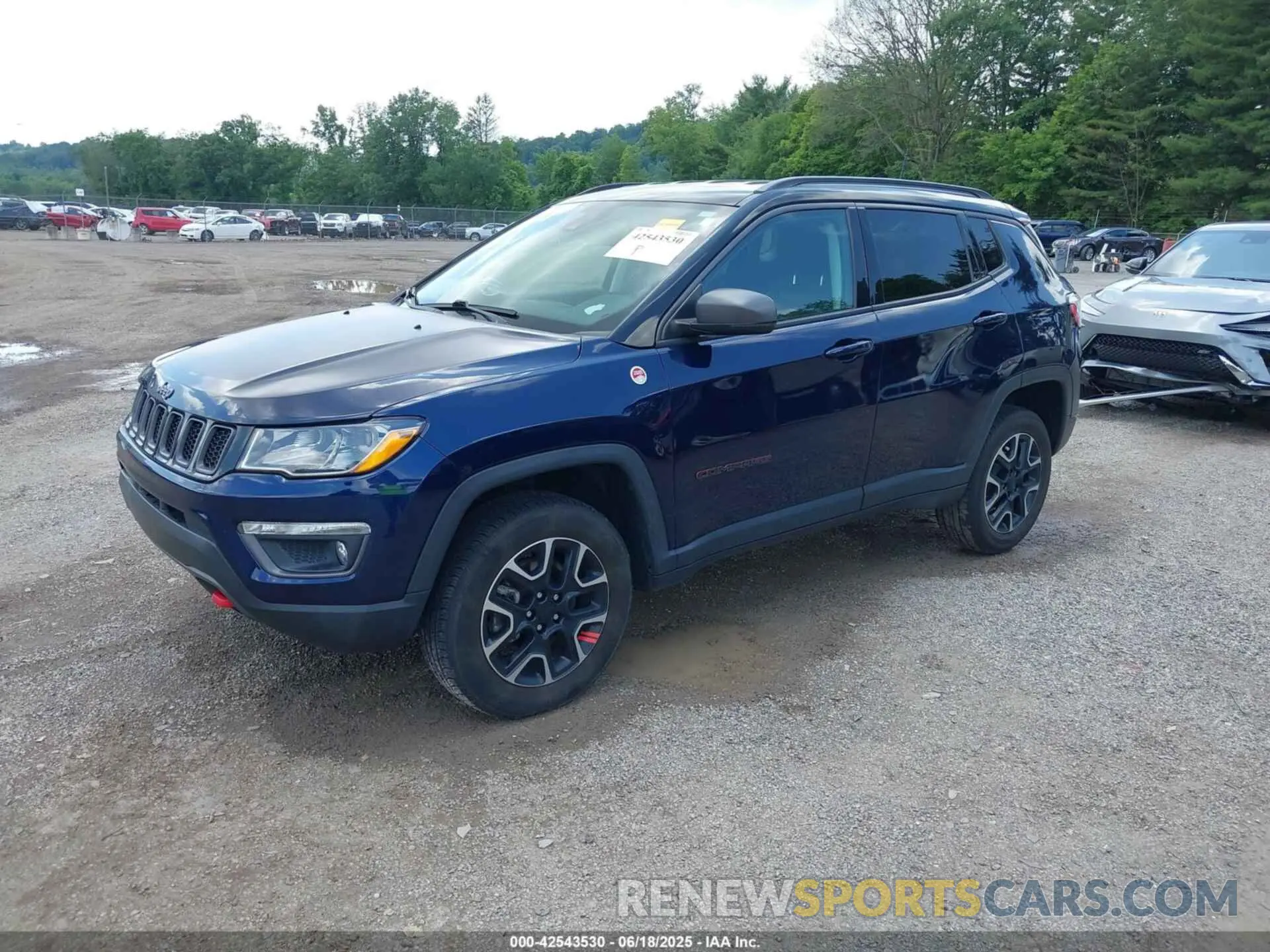 2 Photograph of a damaged car 3C4NJDDB0MT590442 JEEP COMPASS 2021