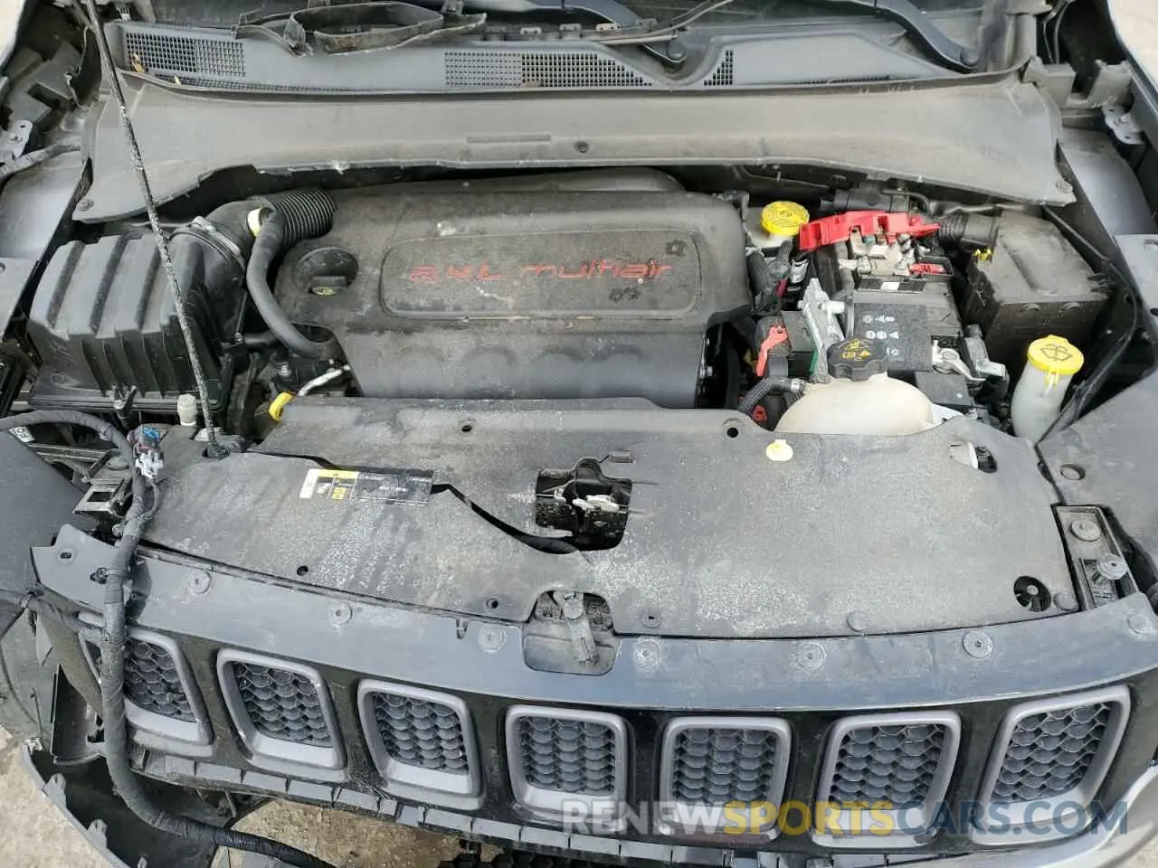 12 Photograph of a damaged car 3C4NJDDB1MT523820 JEEP COMPASS 2021