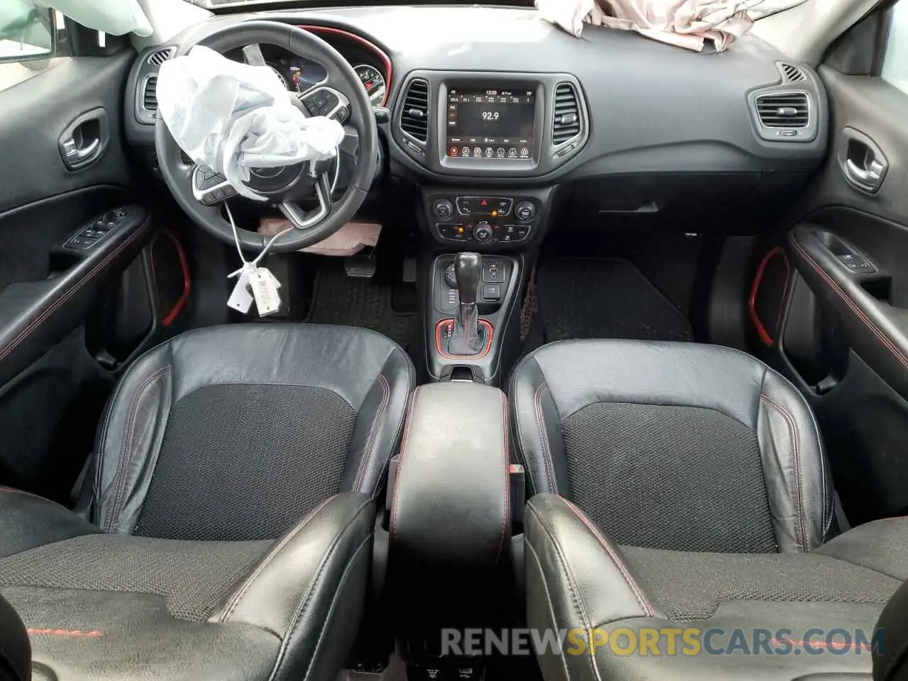 8 Photograph of a damaged car 3C4NJDDB1MT523820 JEEP COMPASS 2021