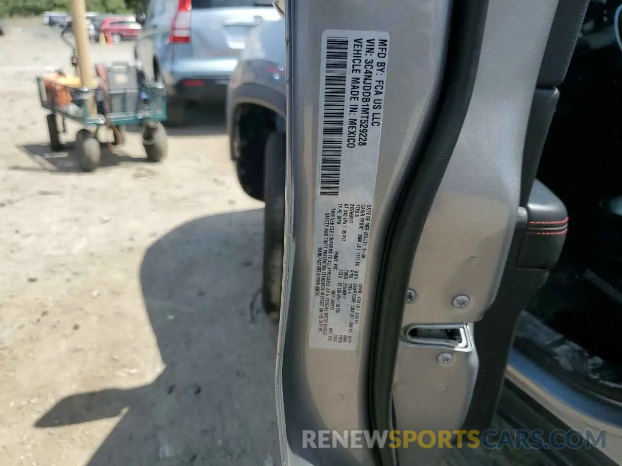 12 Photograph of a damaged car 3C4NJDDB1MT529228 JEEP COMPASS 2021