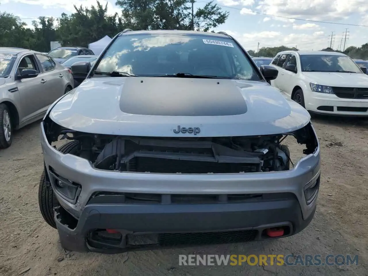 5 Photograph of a damaged car 3C4NJDDB1MT529228 JEEP COMPASS 2021