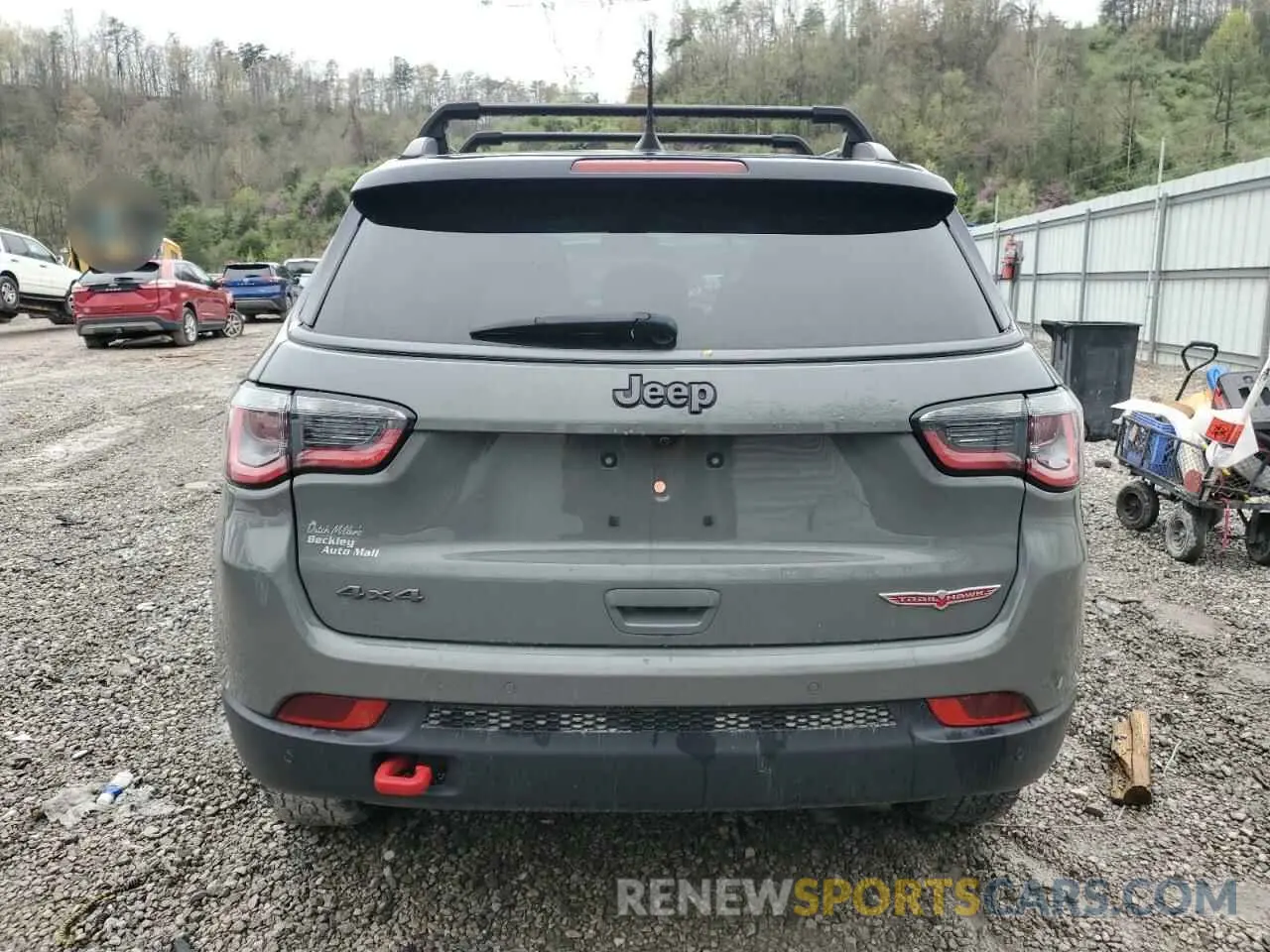 6 Photograph of a damaged car 3C4NJDDB2MT566157 JEEP COMPASS 2021