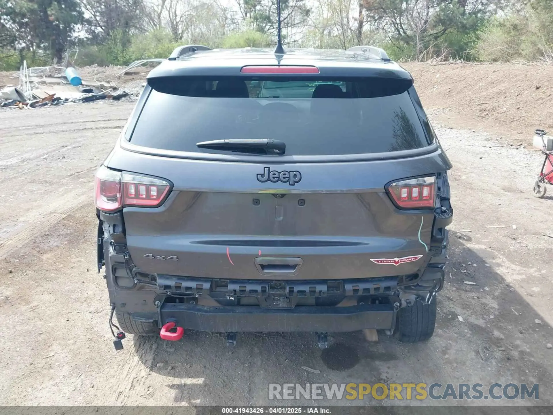 16 Photograph of a damaged car 3C4NJDDB3MT529263 JEEP COMPASS 2021