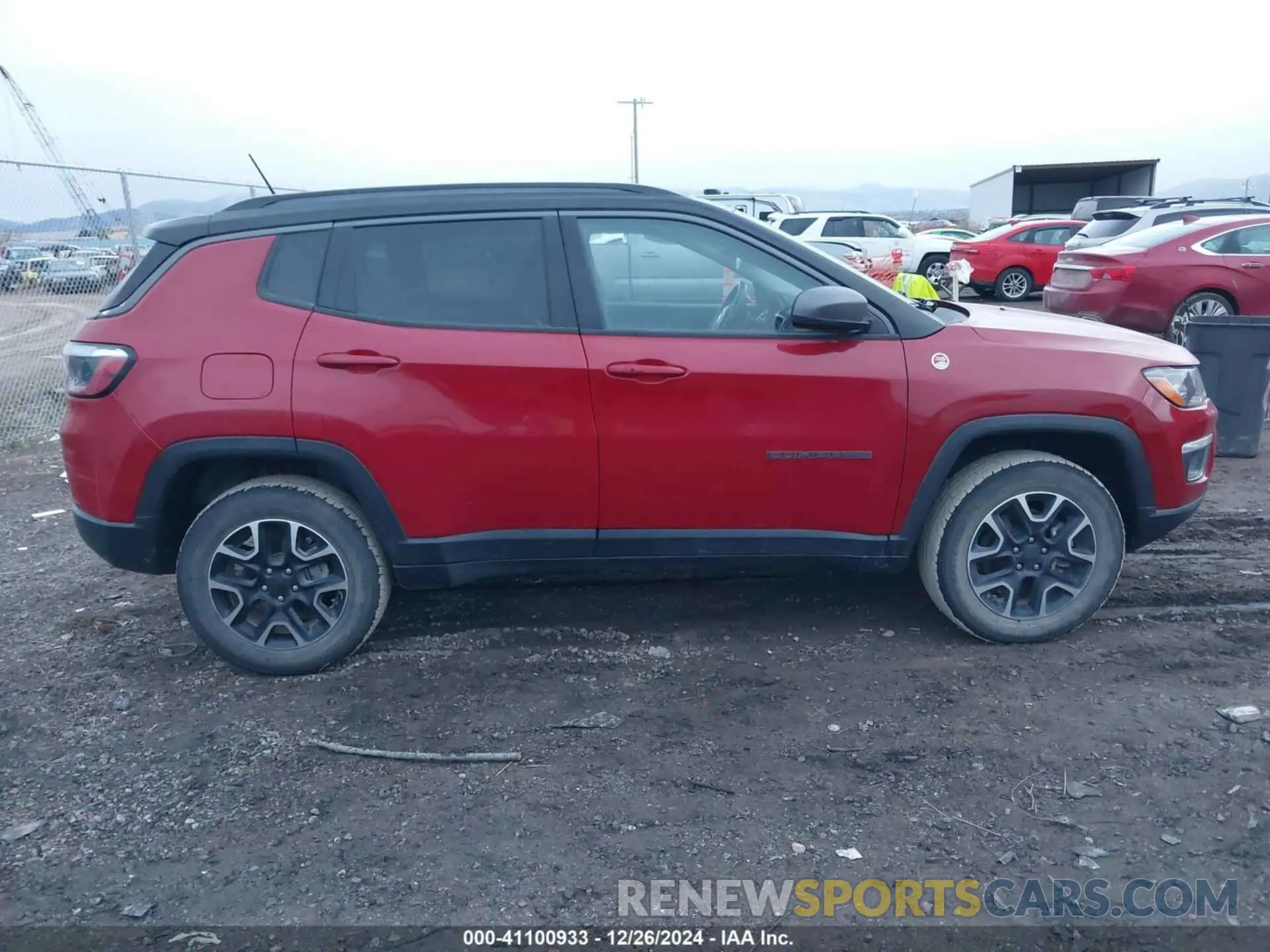13 Photograph of a damaged car 3C4NJDDB4MT574275 JEEP COMPASS 2021