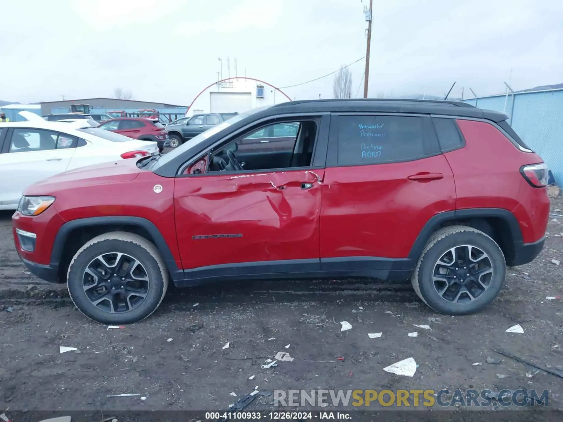 14 Photograph of a damaged car 3C4NJDDB4MT574275 JEEP COMPASS 2021