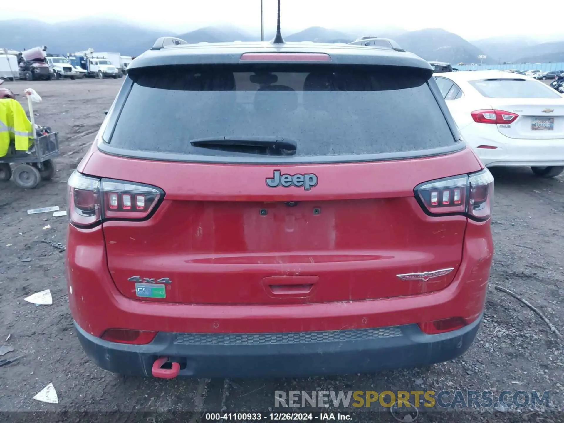 16 Photograph of a damaged car 3C4NJDDB4MT574275 JEEP COMPASS 2021