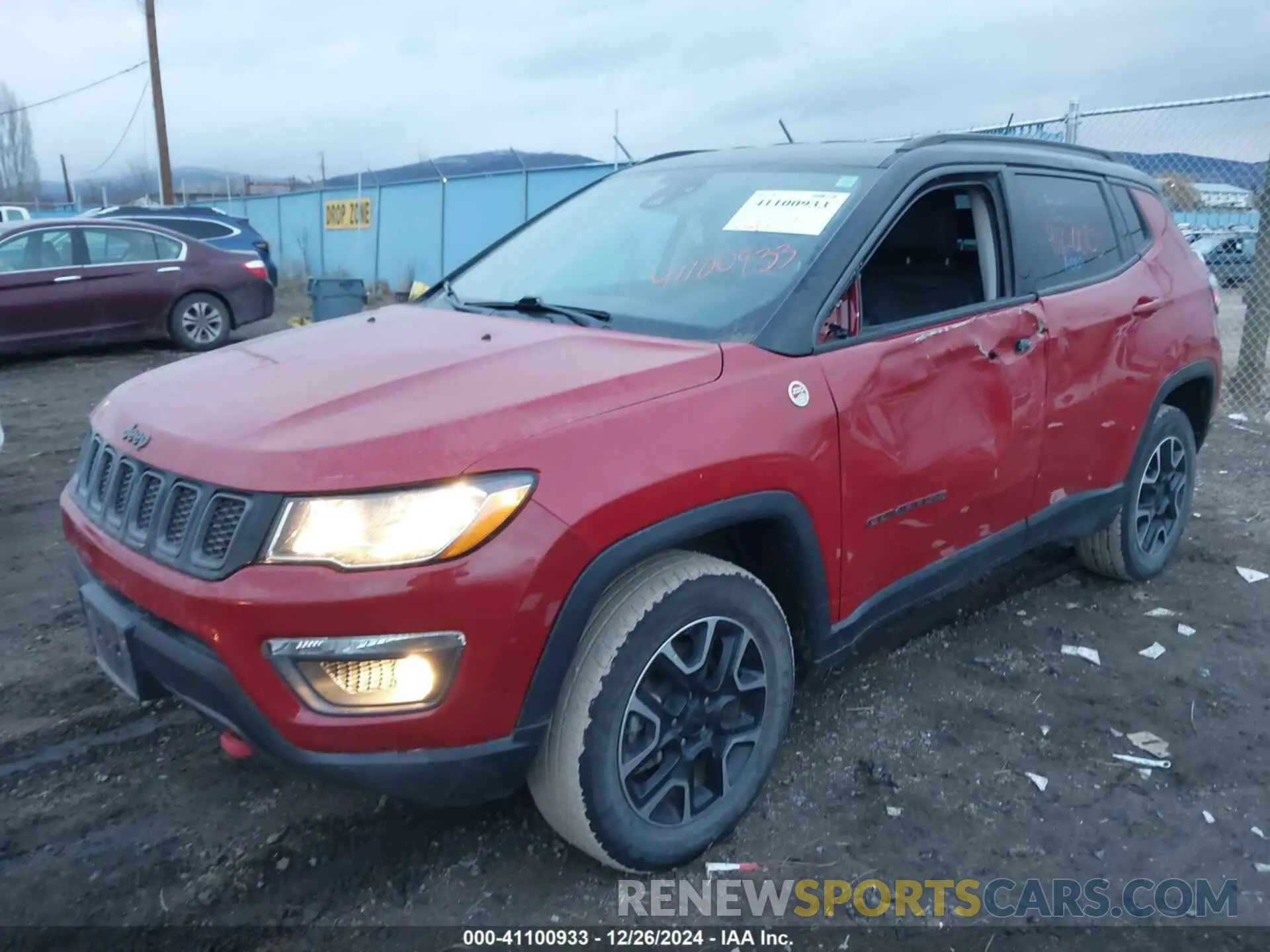 6 Photograph of a damaged car 3C4NJDDB4MT574275 JEEP COMPASS 2021
