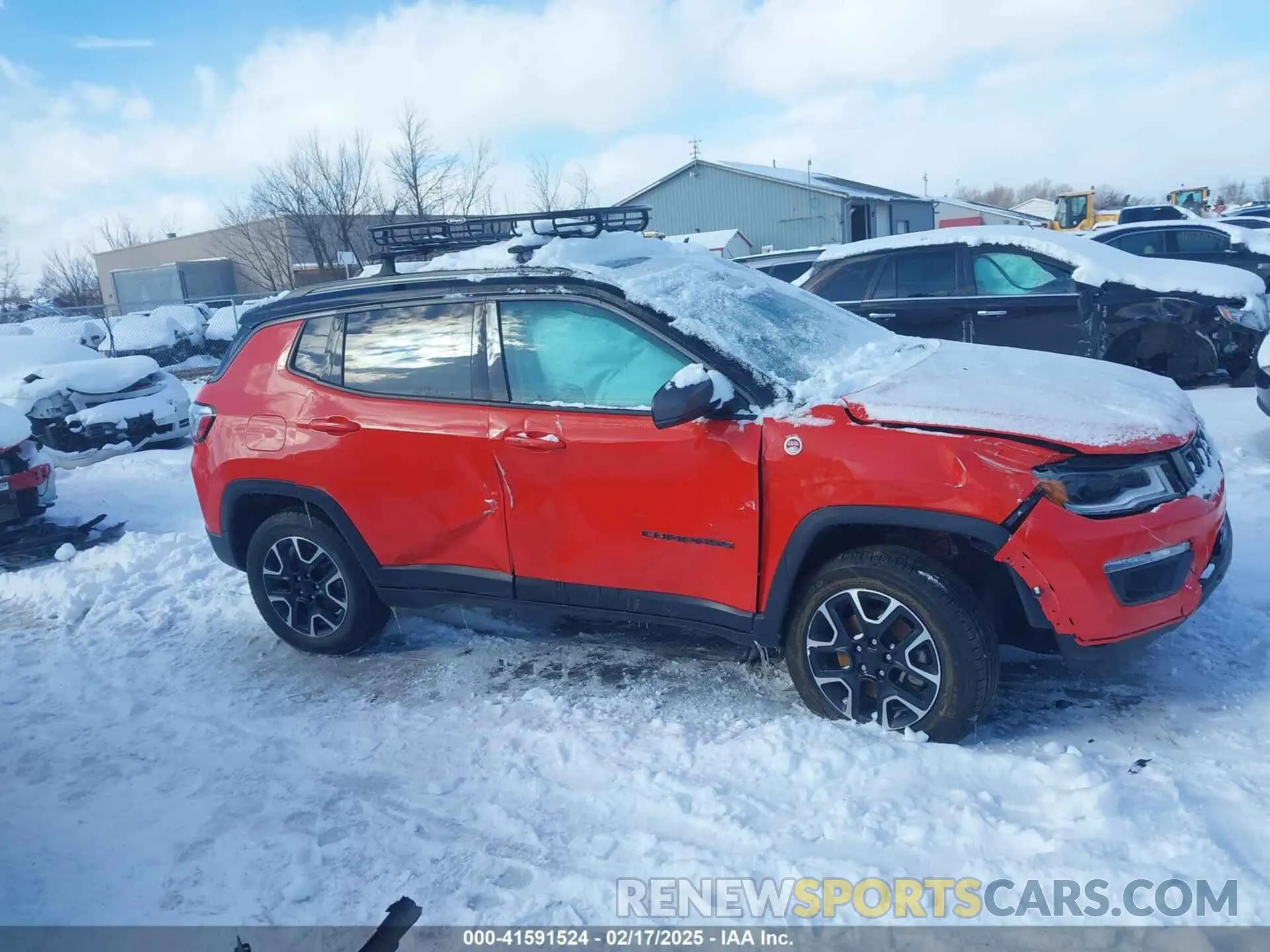 12 Photograph of a damaged car 3C4NJDDB6MT525269 JEEP COMPASS 2021