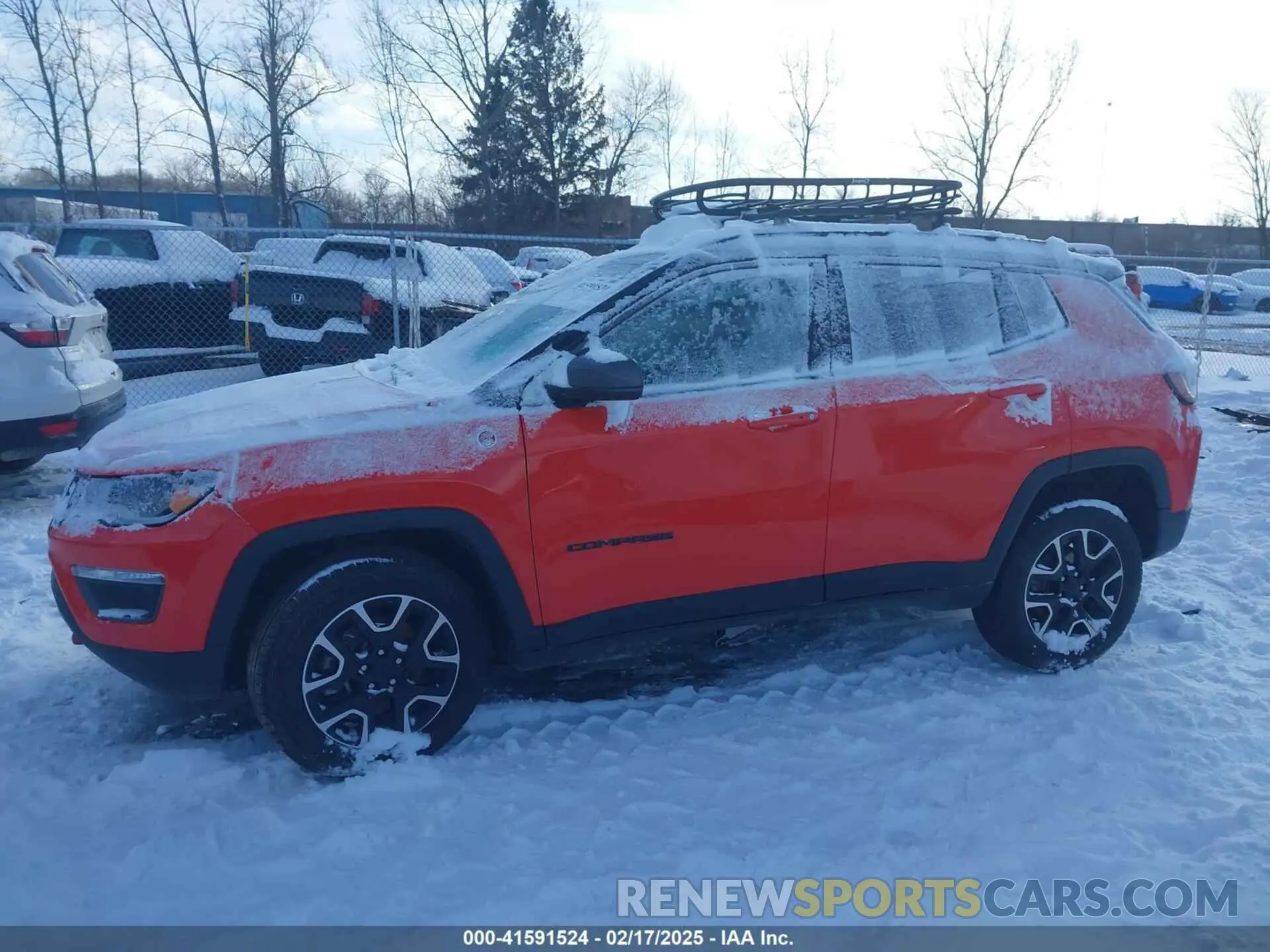 13 Photograph of a damaged car 3C4NJDDB6MT525269 JEEP COMPASS 2021