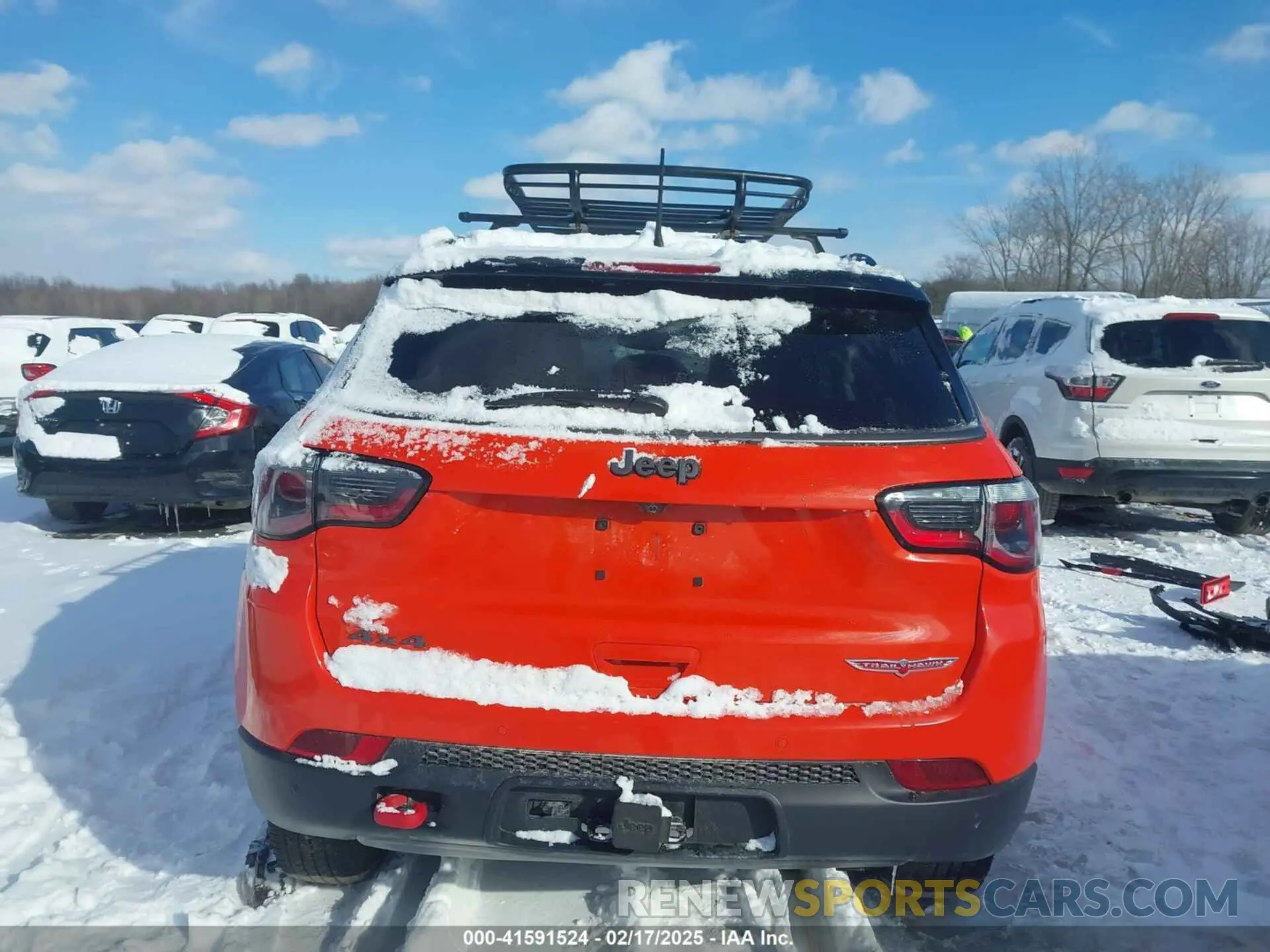 15 Photograph of a damaged car 3C4NJDDB6MT525269 JEEP COMPASS 2021