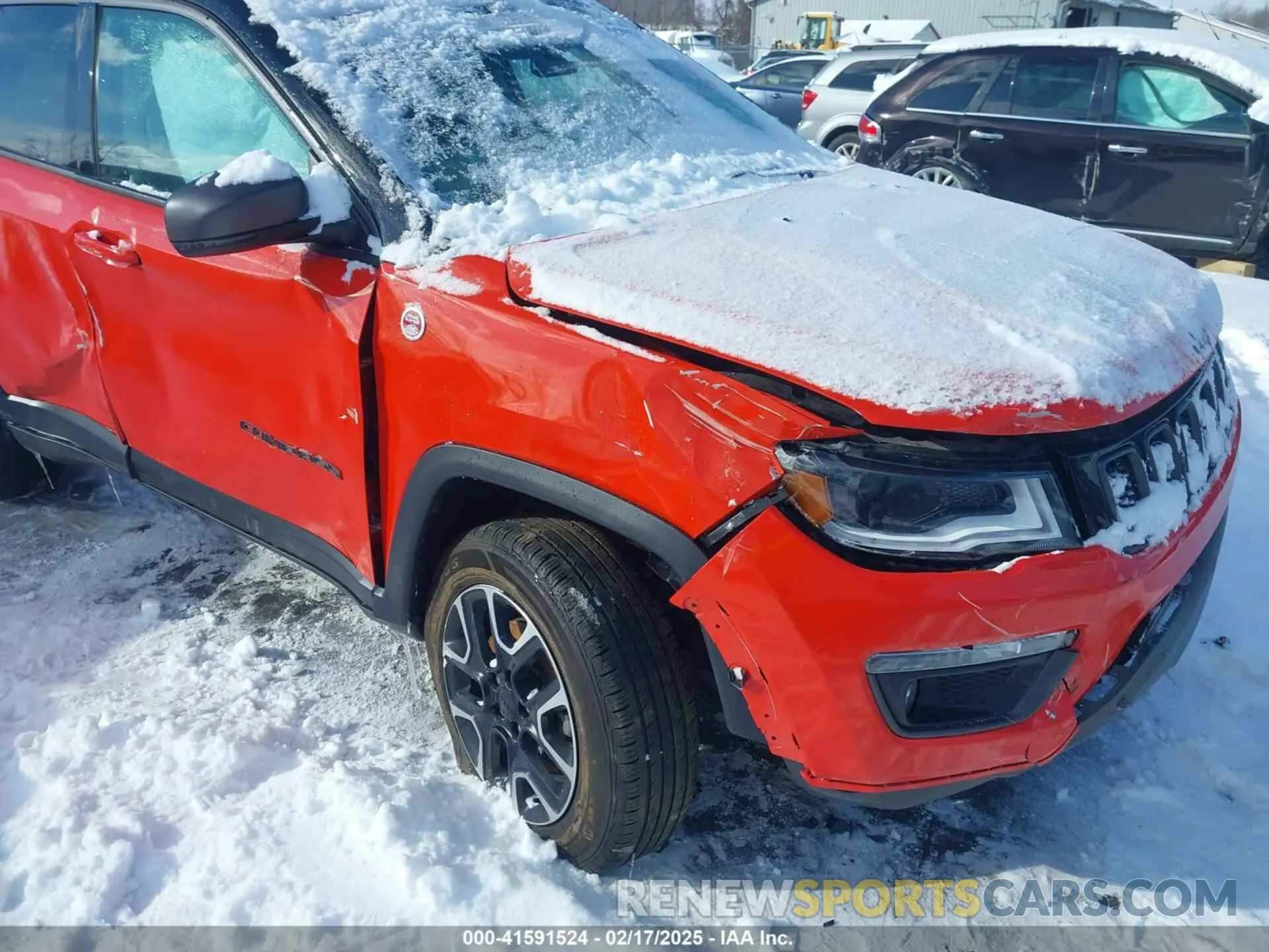 6 Photograph of a damaged car 3C4NJDDB6MT525269 JEEP COMPASS 2021