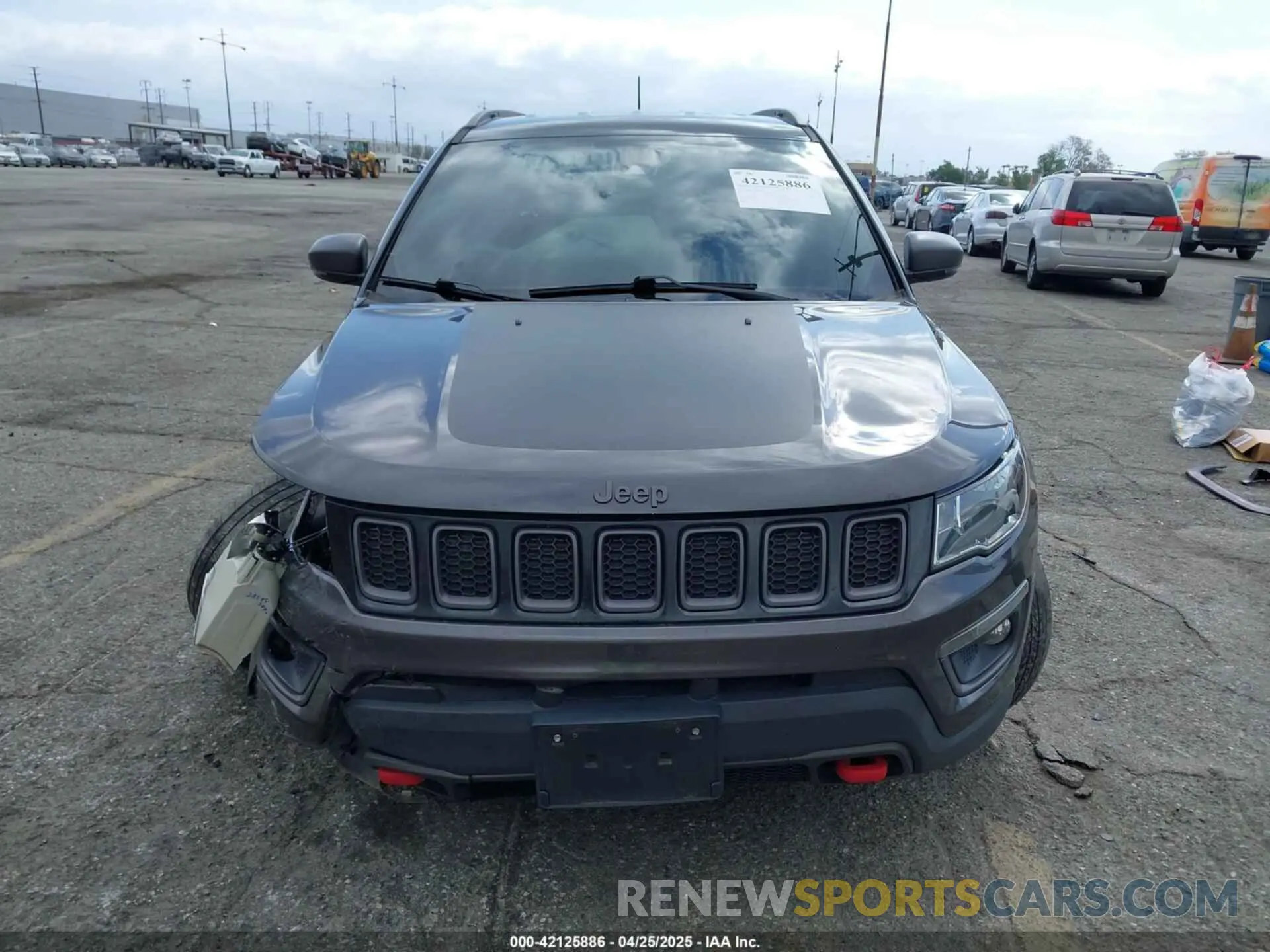 13 Photograph of a damaged car 3C4NJDDB6MT561074 JEEP COMPASS 2021