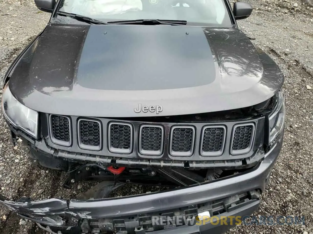 13 Photograph of a damaged car 3C4NJDDB6MT564914 JEEP COMPASS 2021