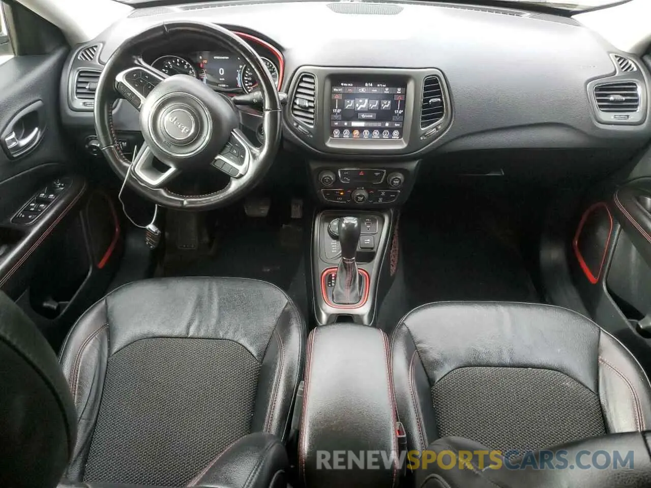 8 Photograph of a damaged car 3C4NJDDB7MT533106 JEEP COMPASS 2021